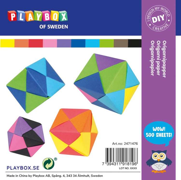 Playbox Paper light green 25 pcs 180 g