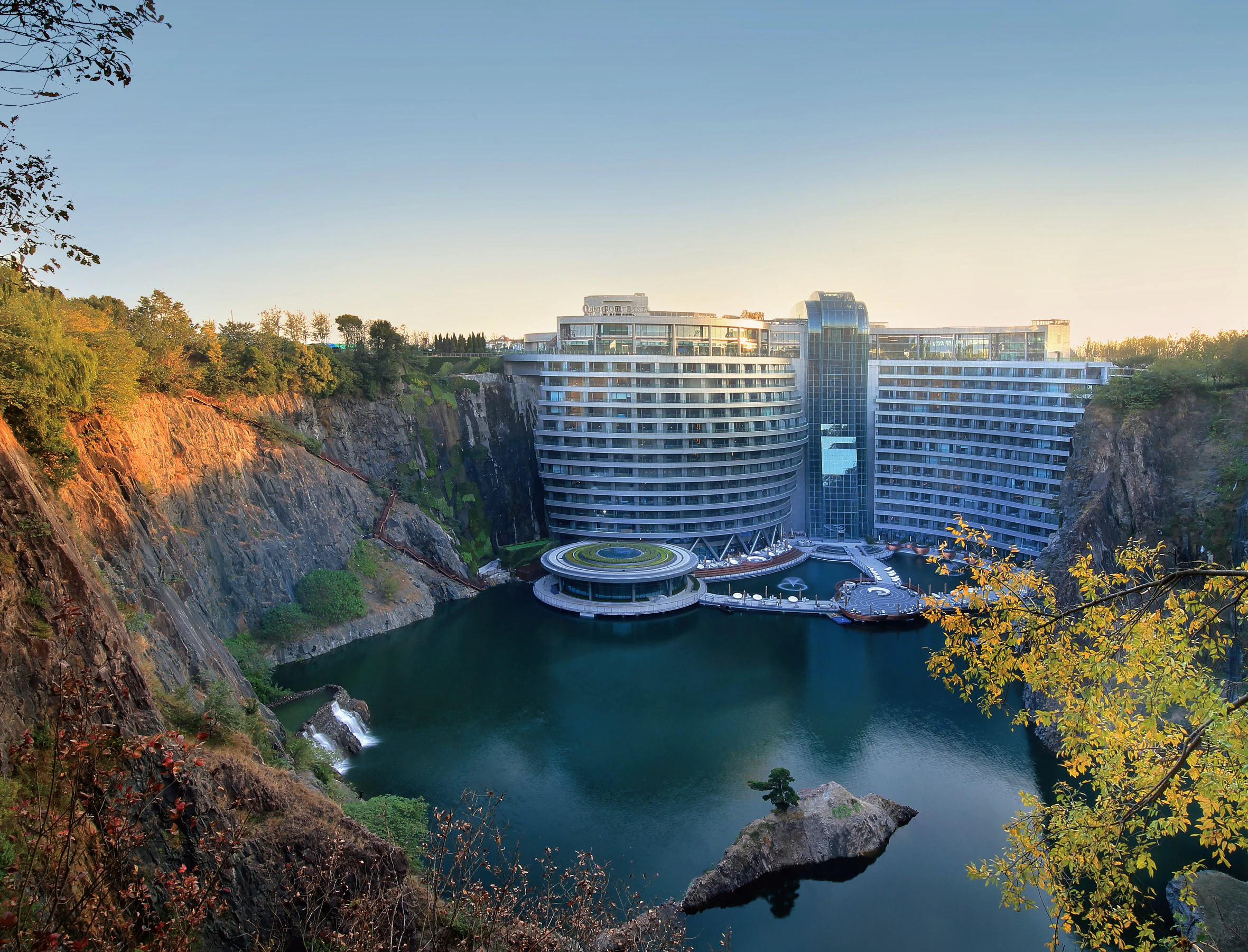 Exterior view of InterContinental Shanghai Wonderland