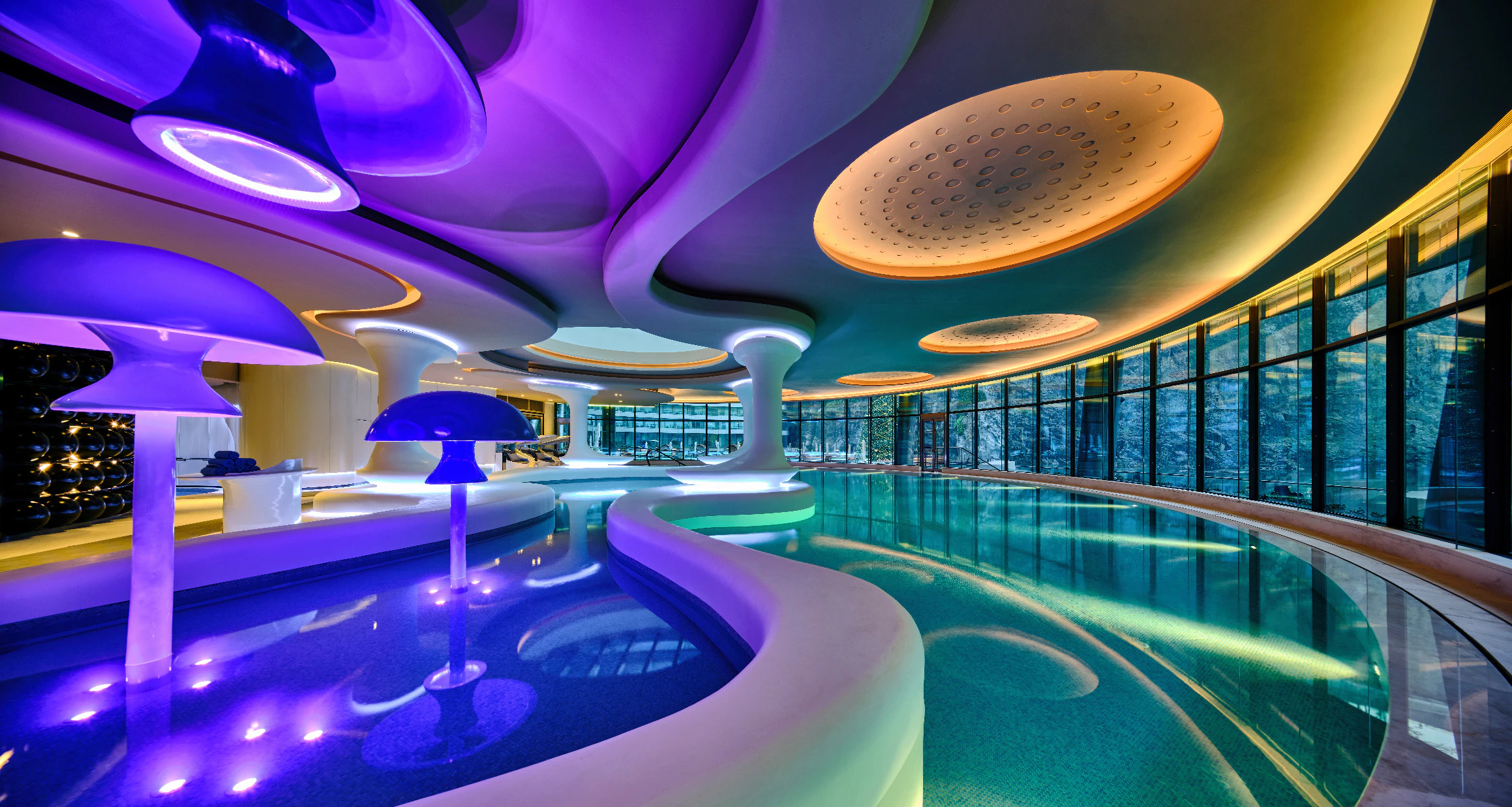 Wellness facilities and kids pool at InterContinental Shanghai Wonderland
