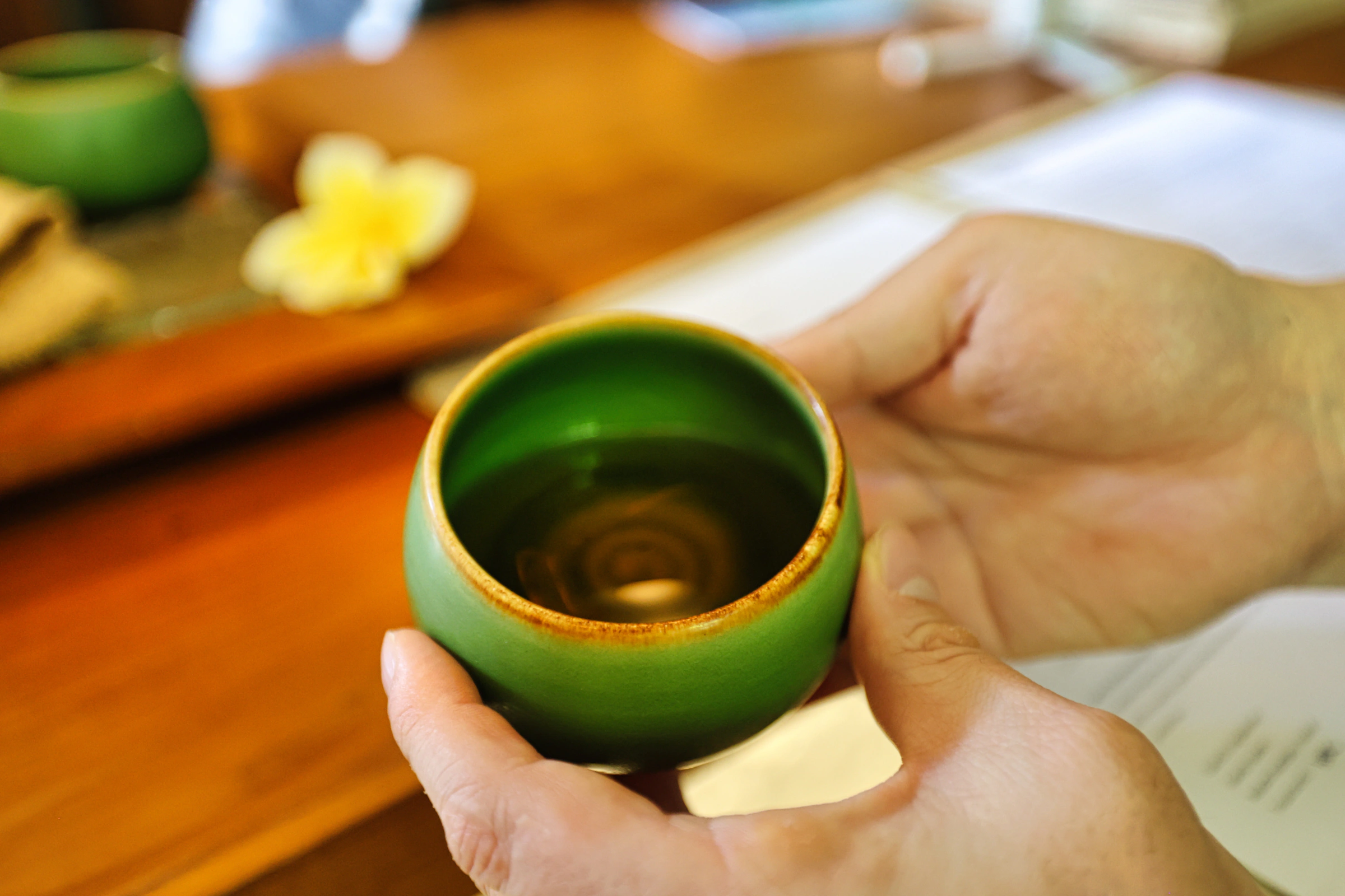 spa welcome drink