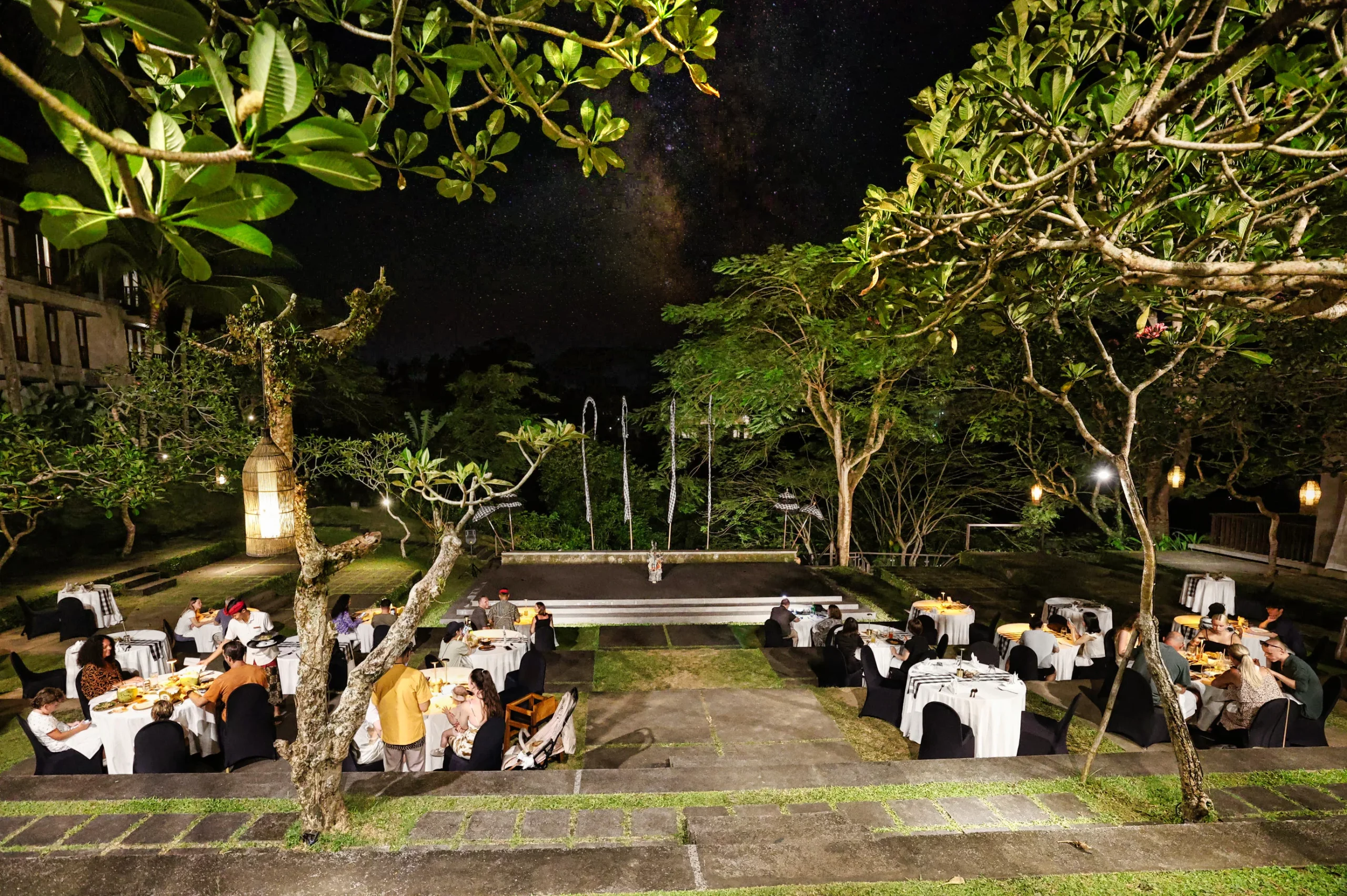 Kecak dance performance at Maya Ubud