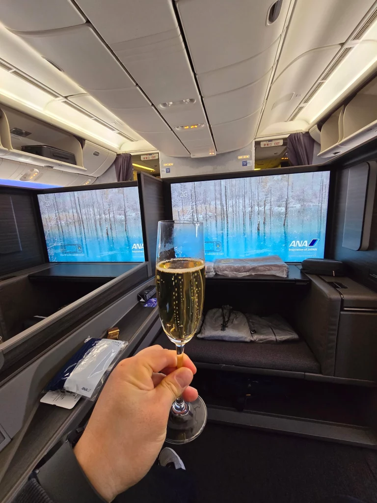 ANA First Class NH110 Review: The Suite and Amenities from Tokyo Haneda to New York JFK