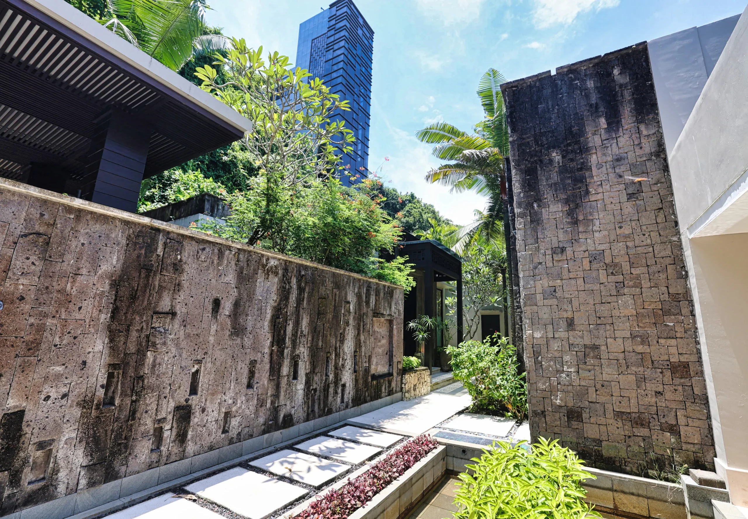 Private treatment rooms at The Ritz-Carlton Bali spa