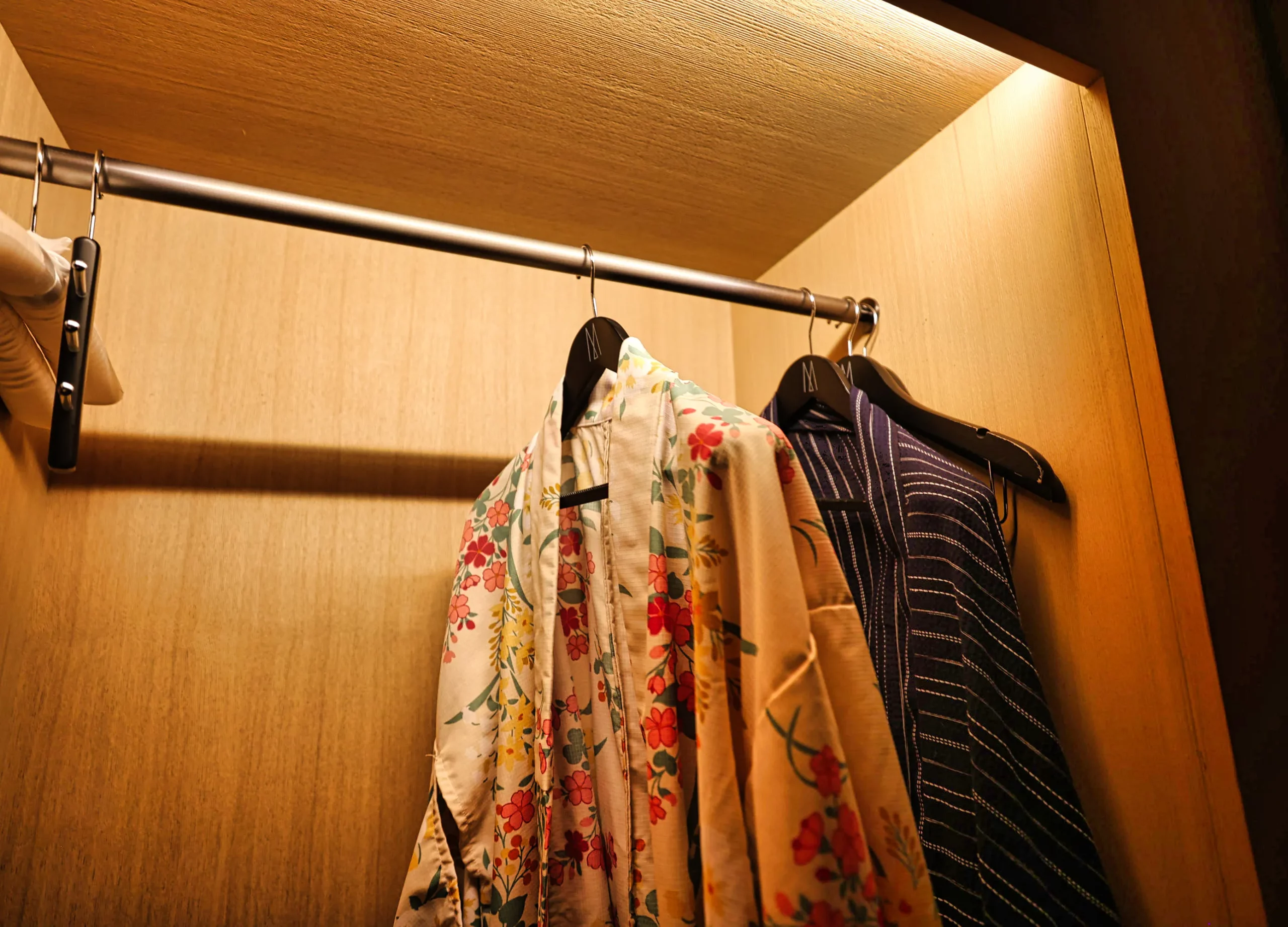 Japanese yukata-style loungewear at AKI Hong Kong
