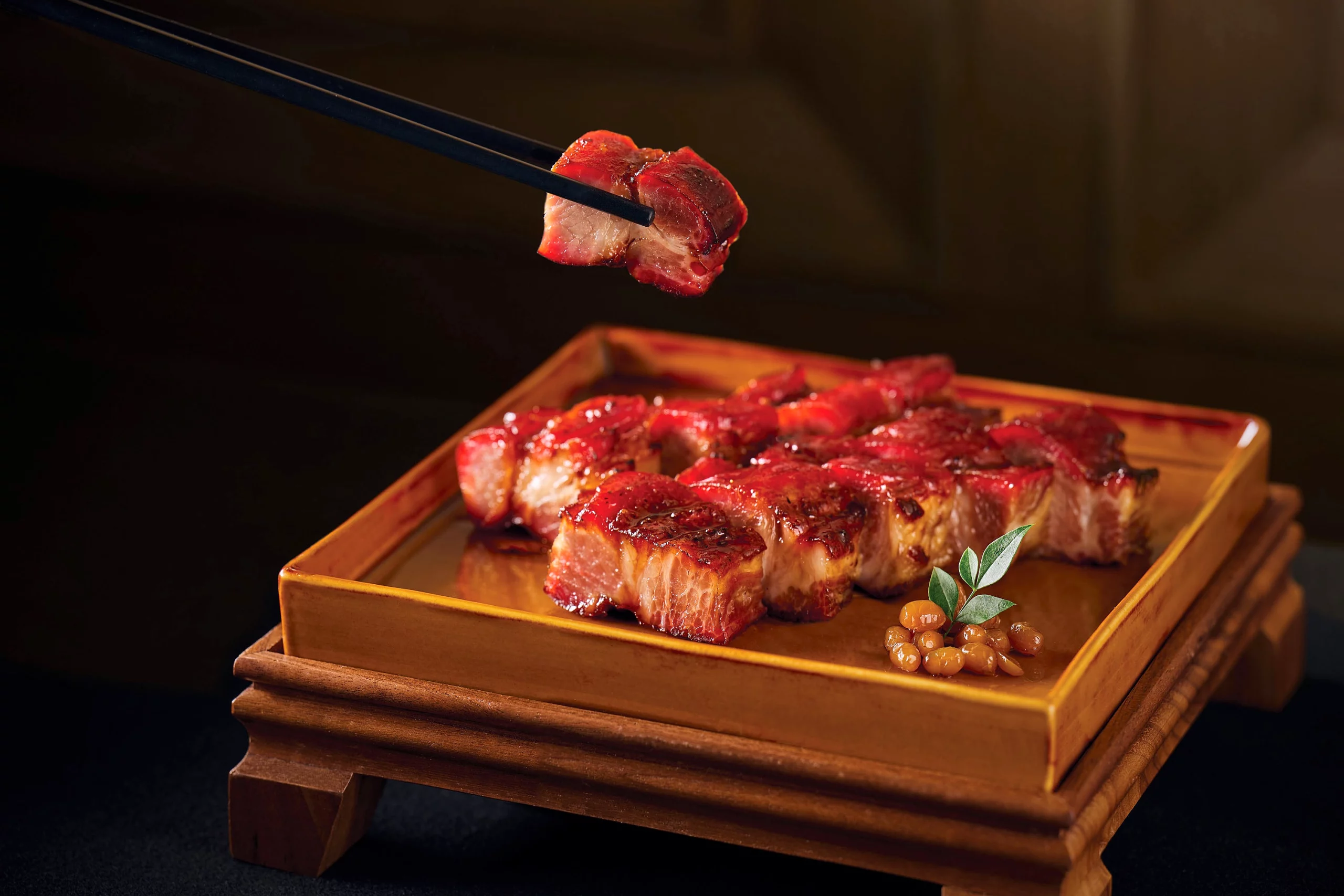 Dining hall of Michelin-starred Man Ho Chinese Restaurant
