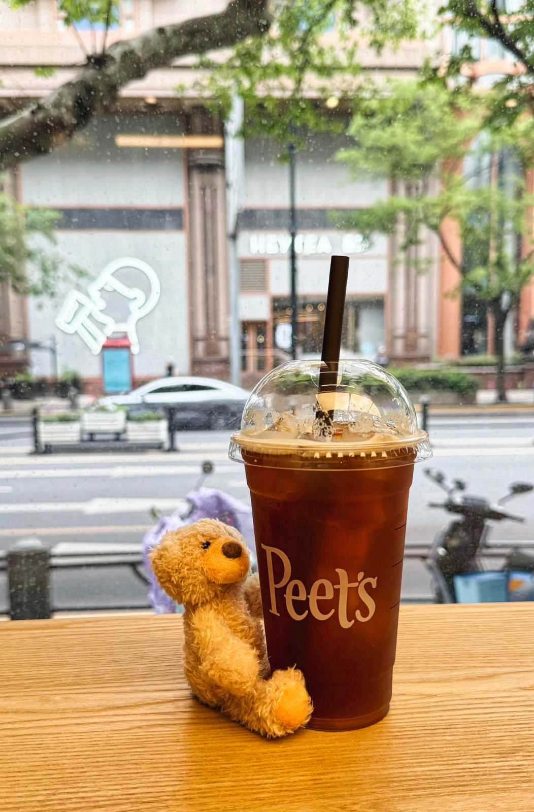 An orange-flavored Americano style coffee from Peet's
