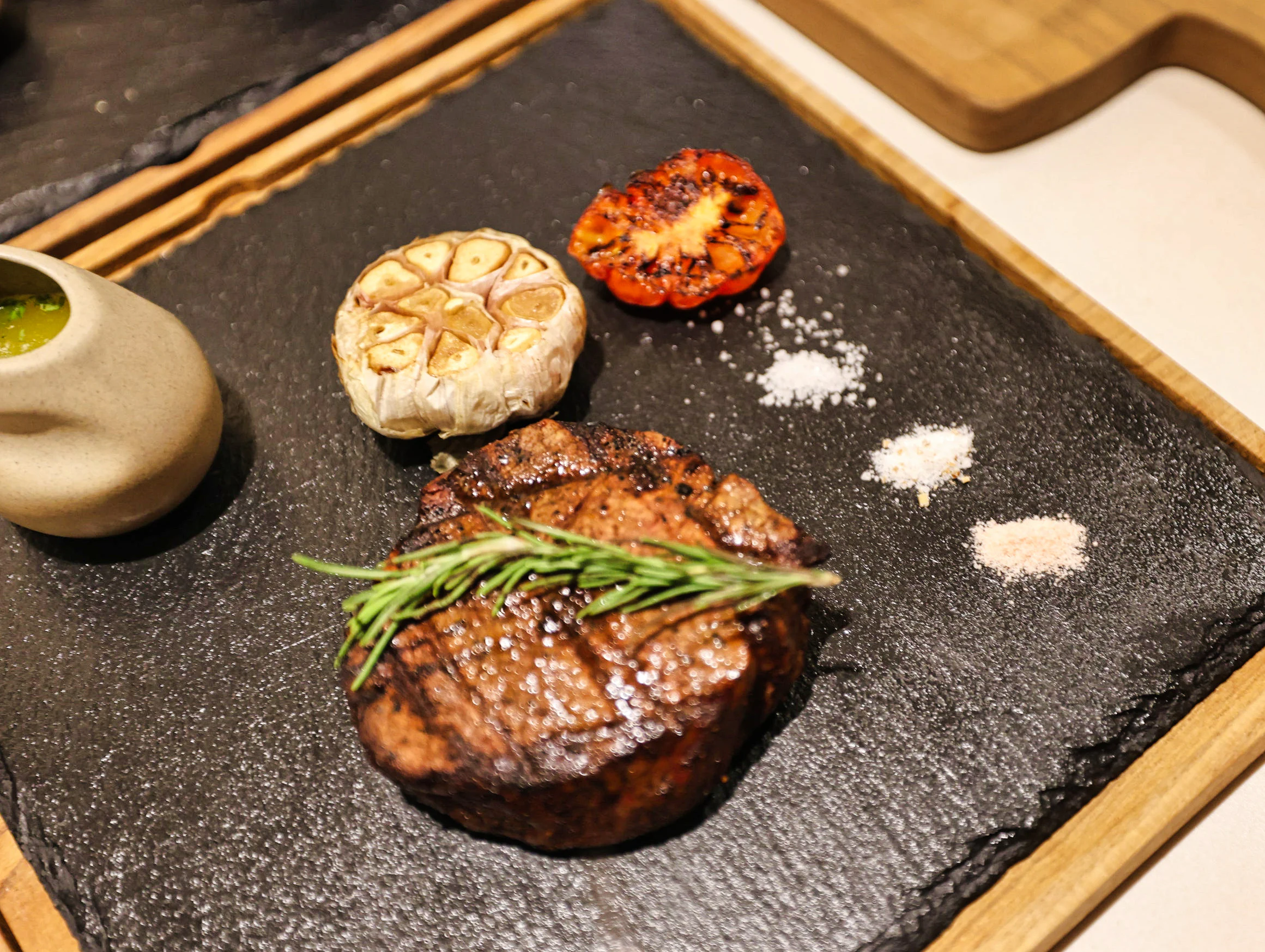 USDA tenderloin steak cooked to perfection