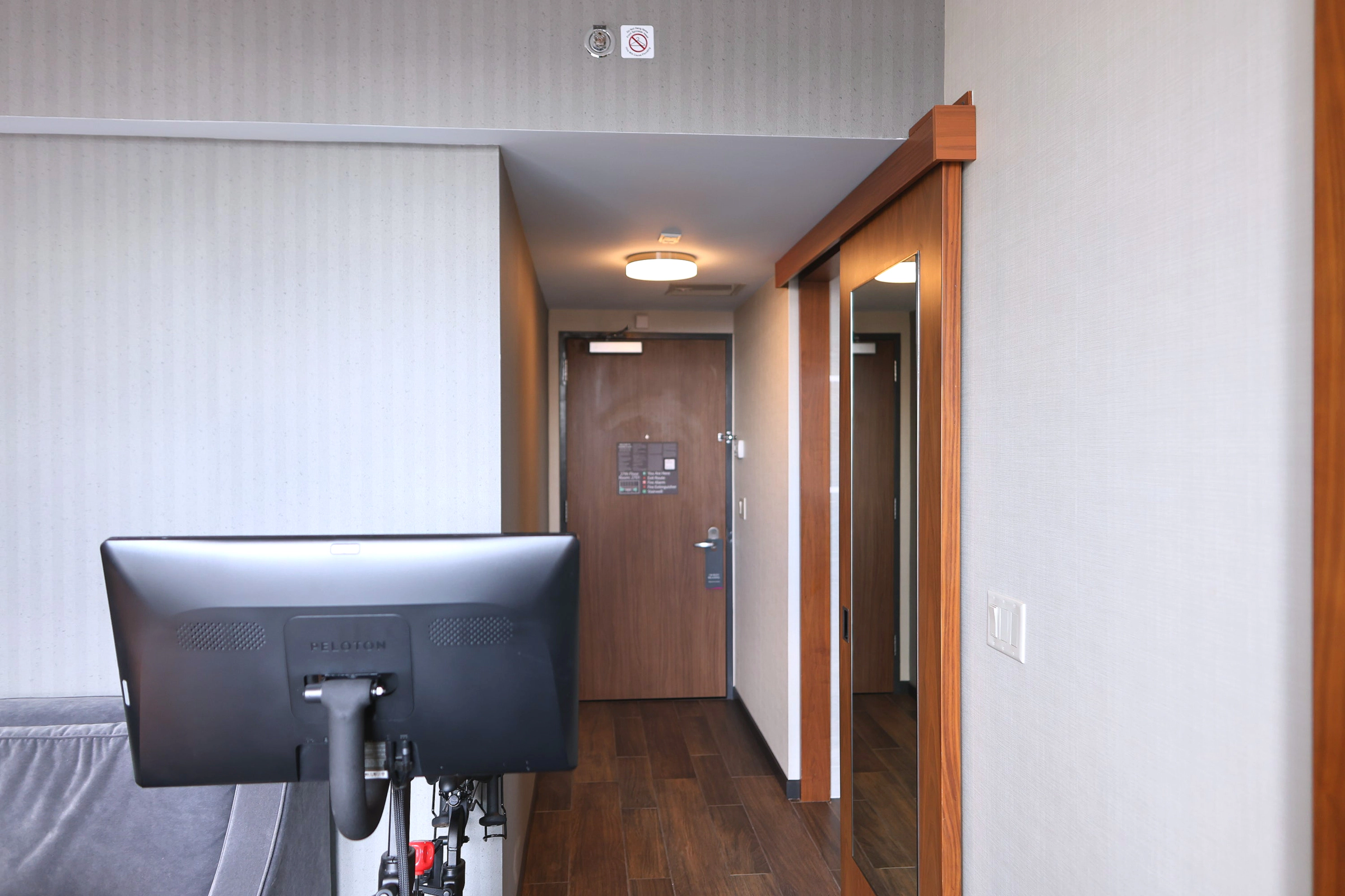 Interior bike inside the HY36 Manhattan Suite