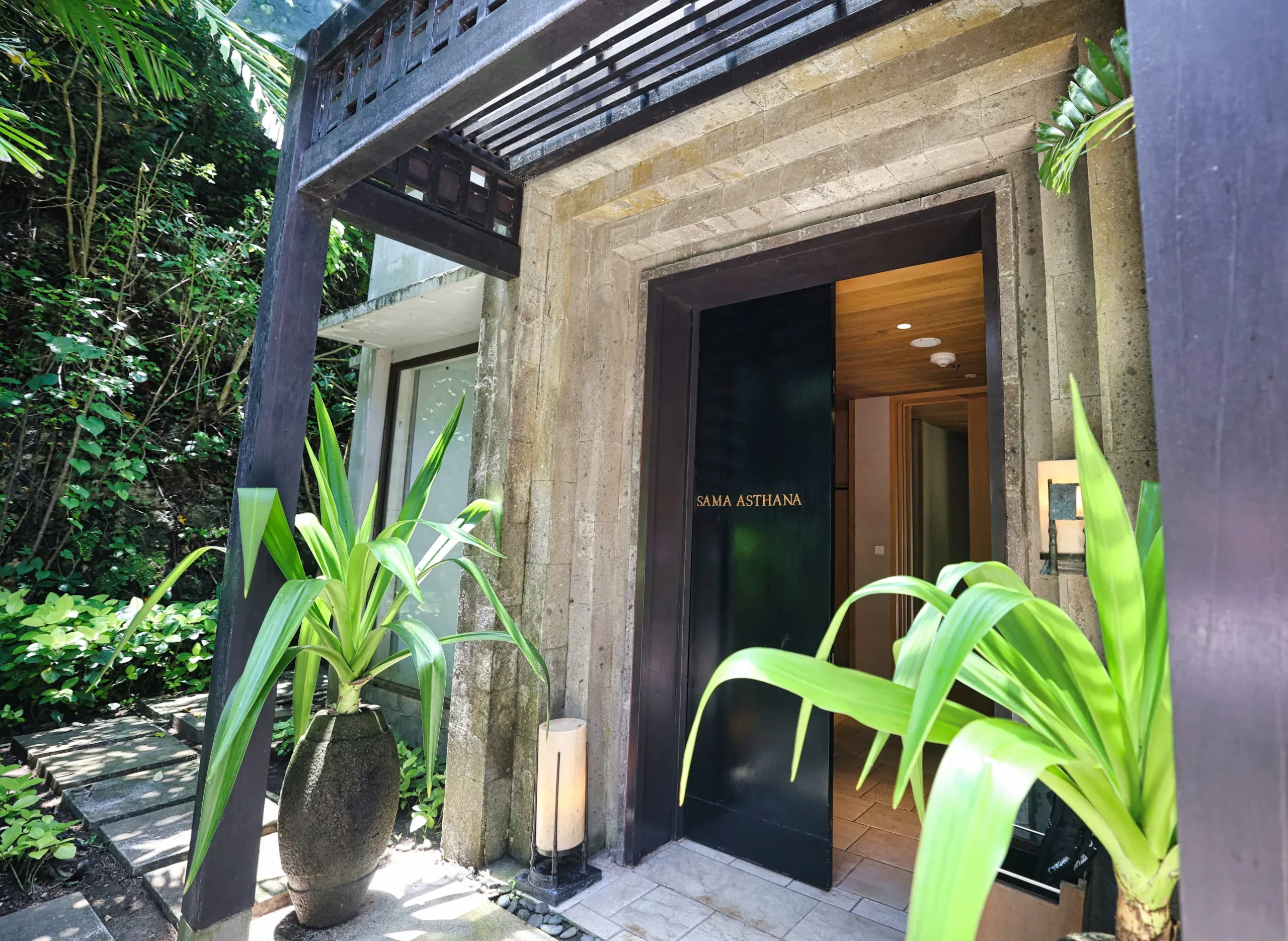 Private treatment rooms at The Ritz-Carlton Bali spa