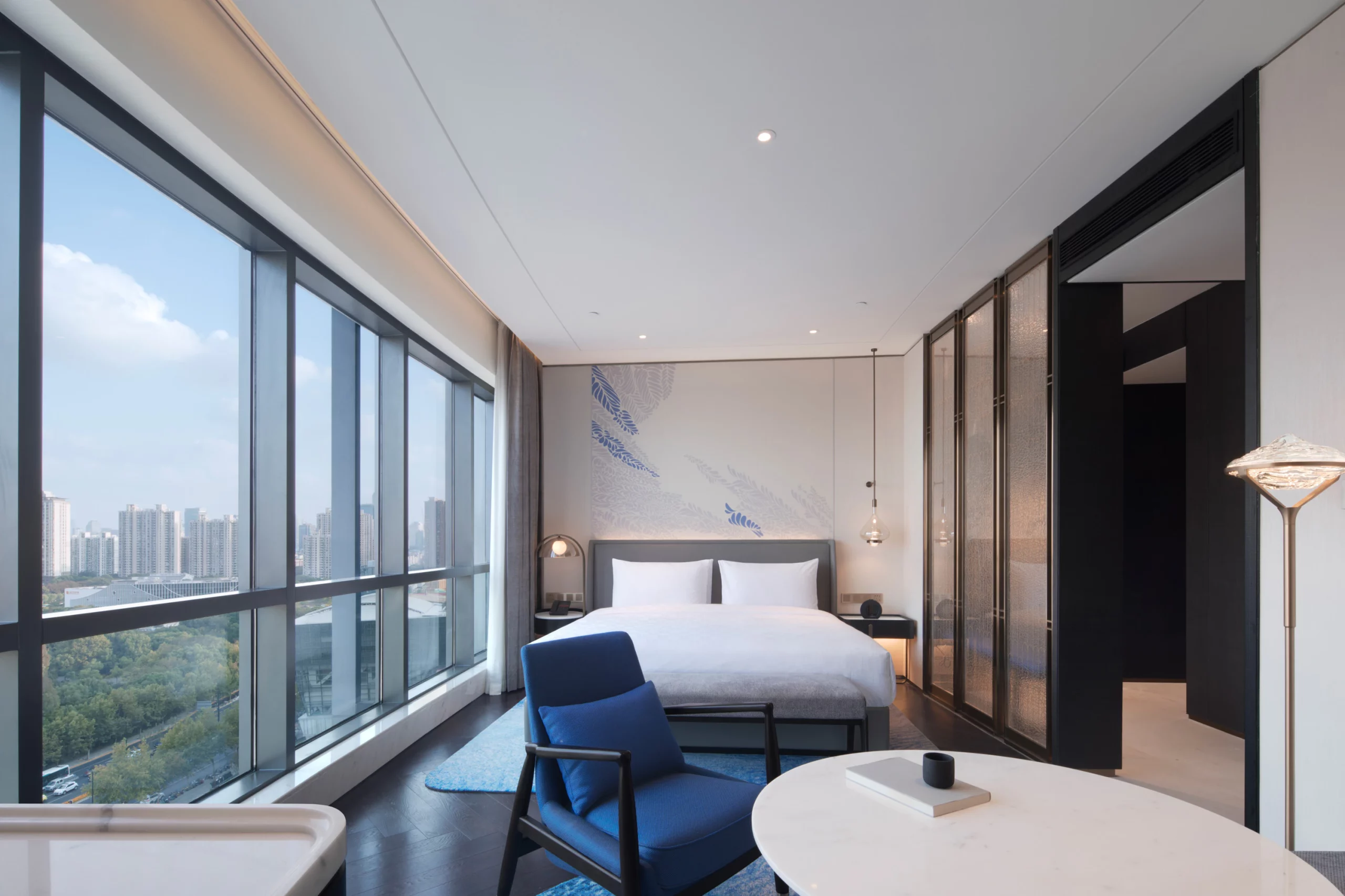 In-room amenities at HUALUXE Shanghai