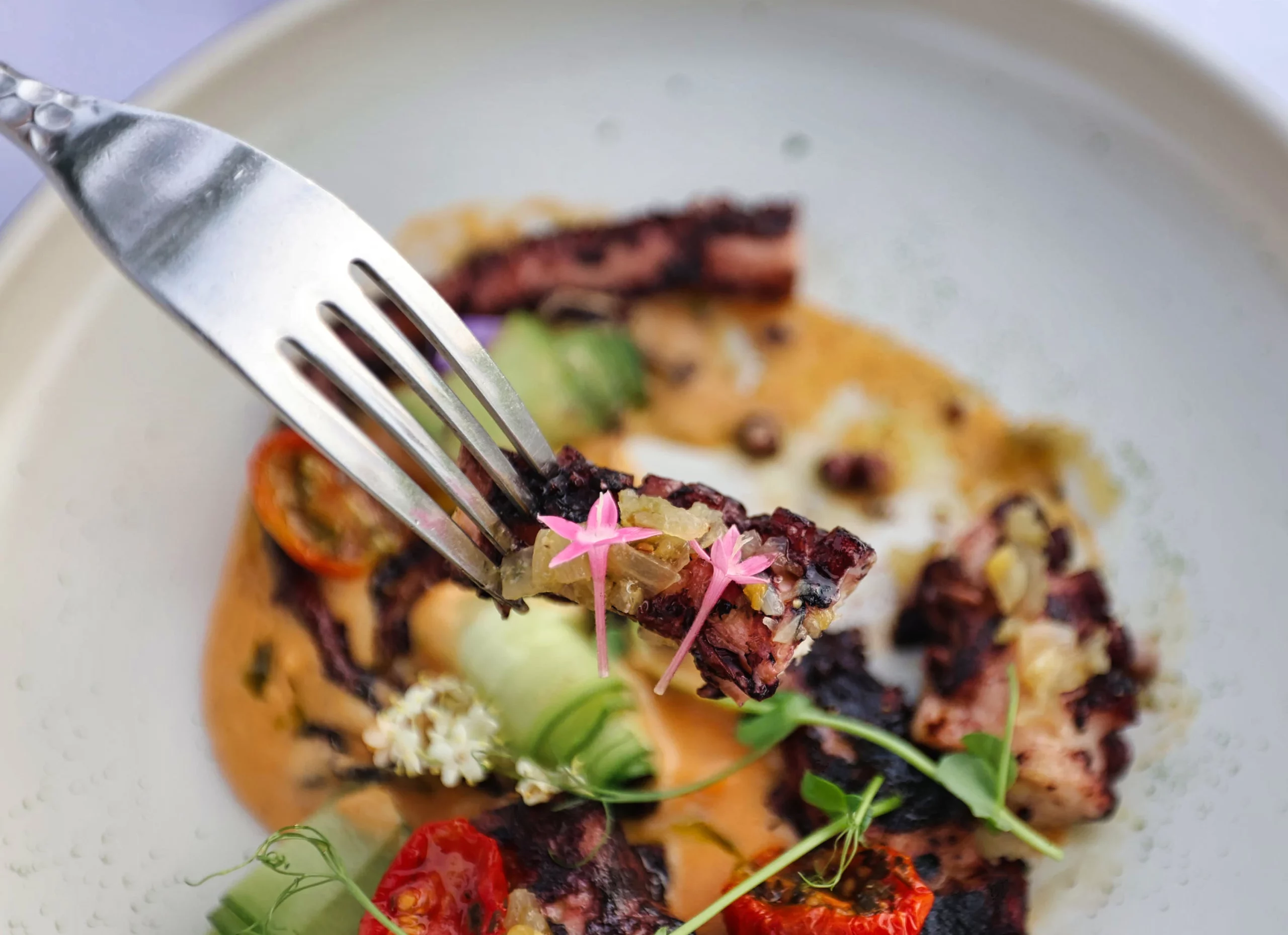 Famous Balinese grilled seafood dish