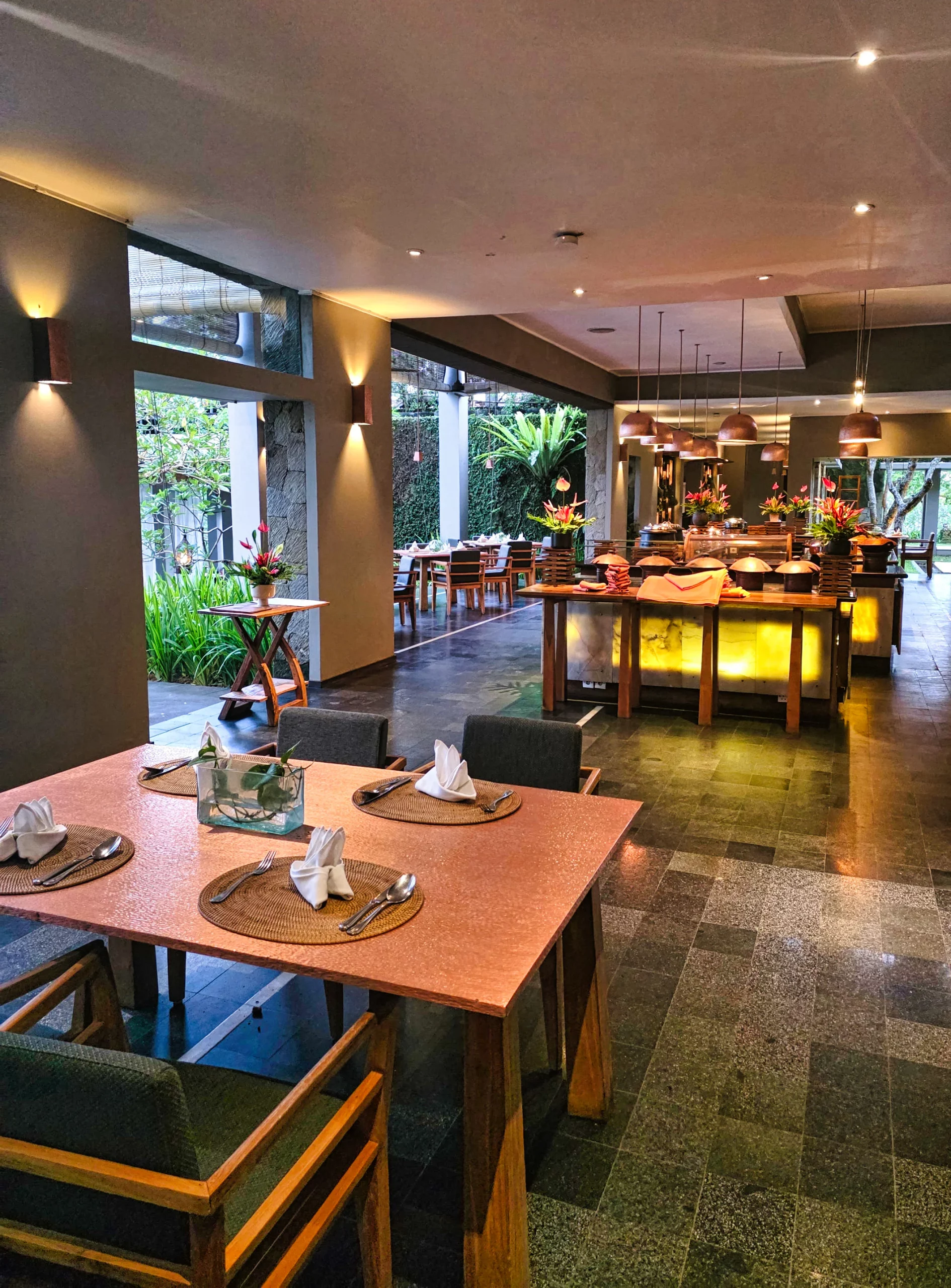 Dining at Mayasari Restaurant Maya Ubud