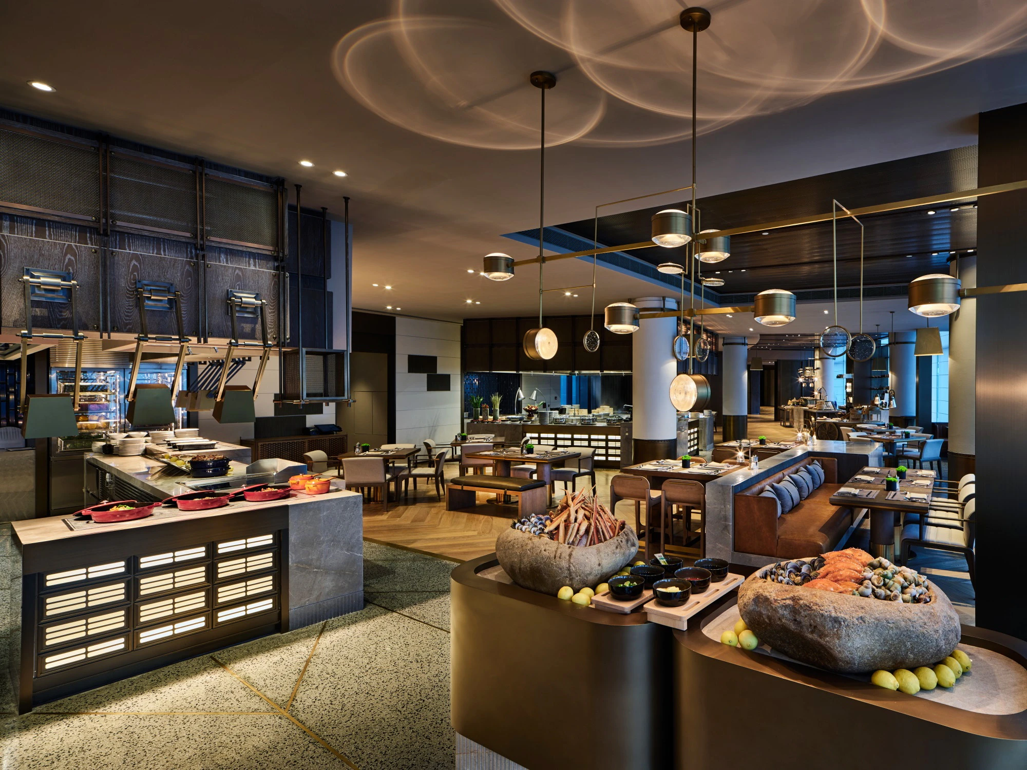 Commune Restaurant buffet area