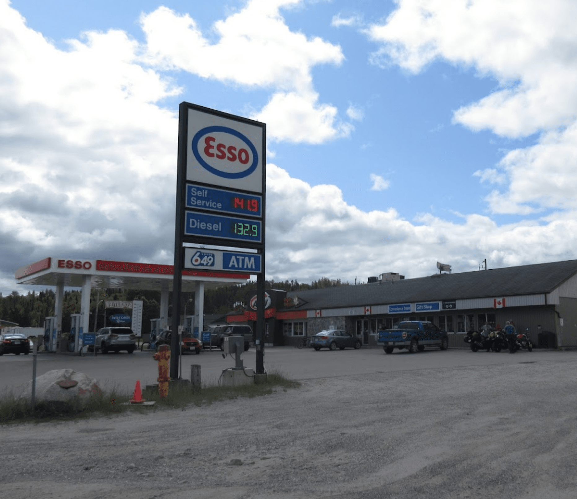 White River - ESSO Gas Station-Food Store
