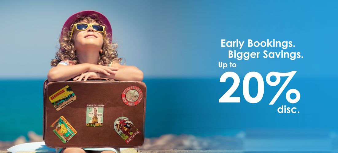 Book Early and Save More!