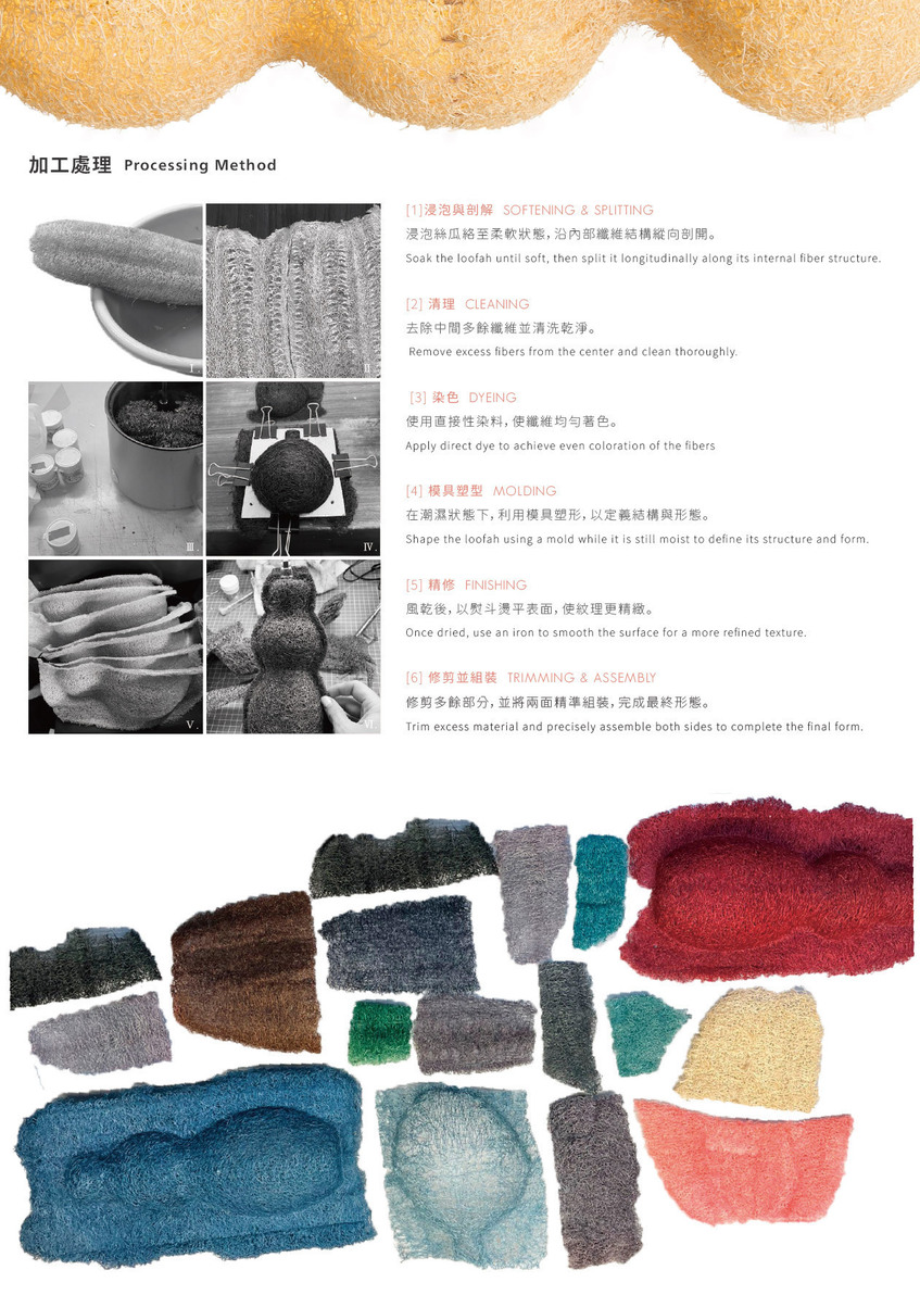 Loopa - 絲瓜絡塑型實驗-5