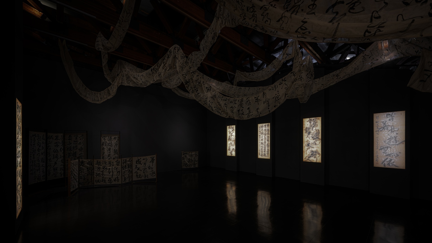 Breath and Brushstrokes- Chu Chen Nan Calligraphy Art Exhibition-3
