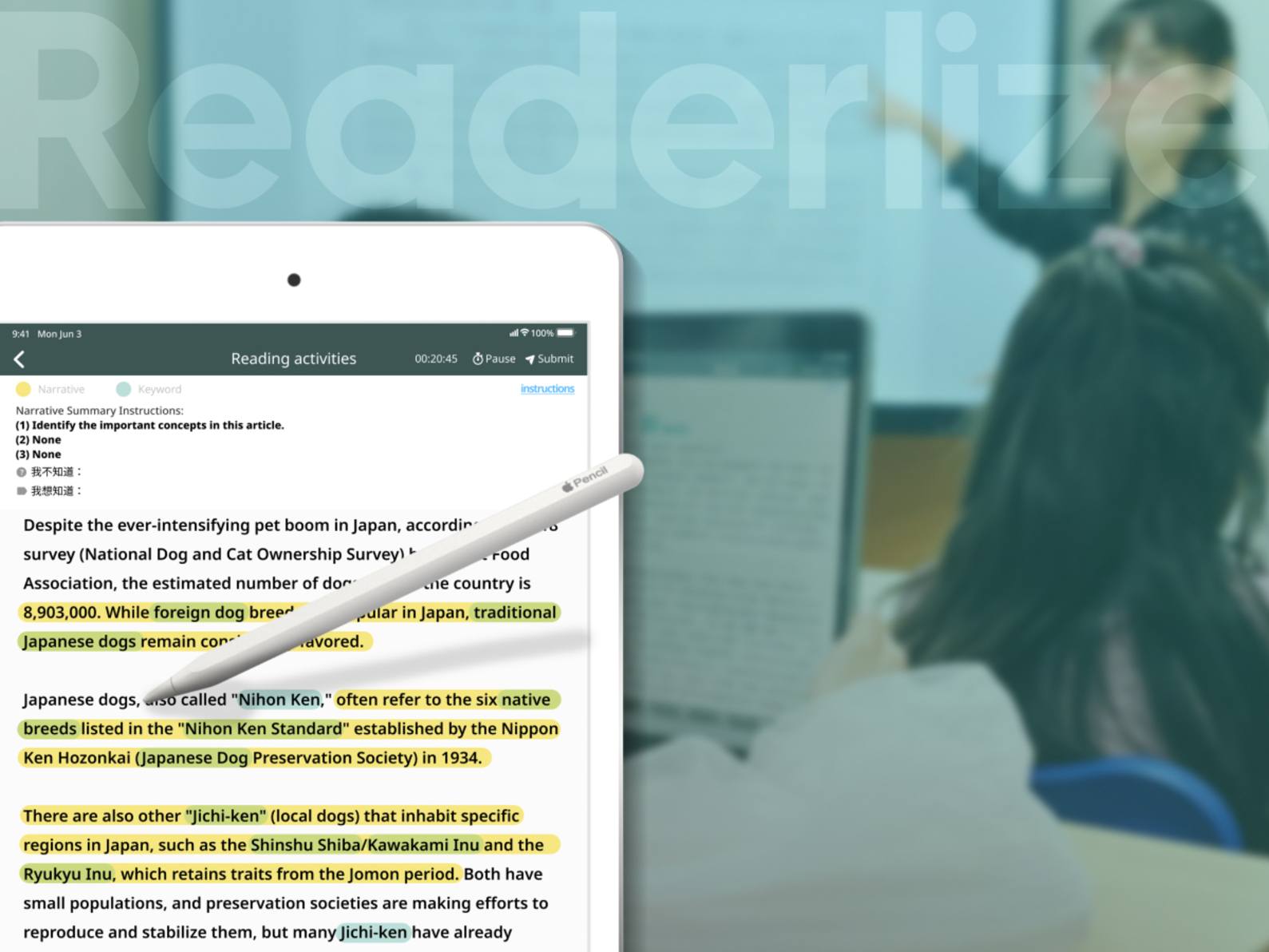 Readerlize reading training app-3