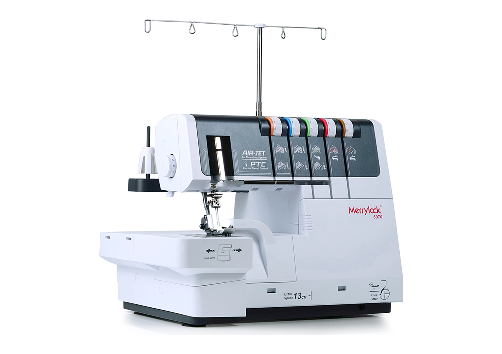 Merrylock MK6070 家用自動空氣穿線複合機-4