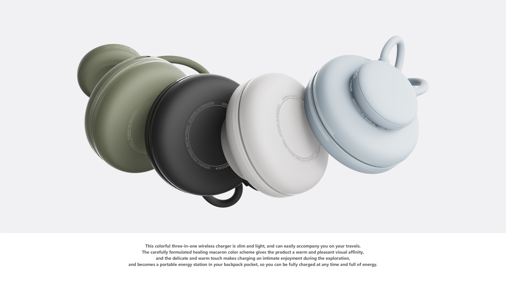 PicoGo AF11 Portable 3-in-1 Magnetic Wireless Charger -2