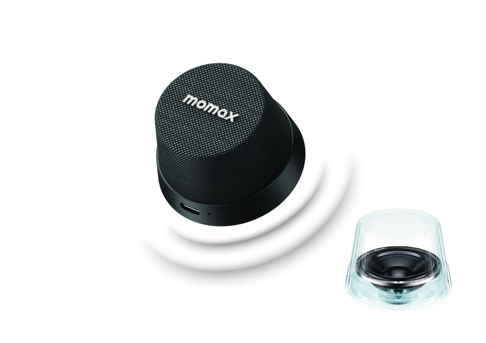 1-Vibe Go Magnetic Wireless Speaker-1