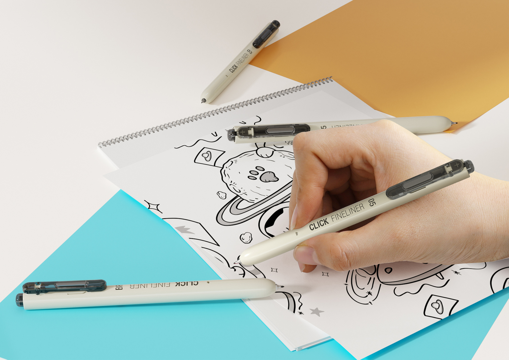 2008按動針管筆-2