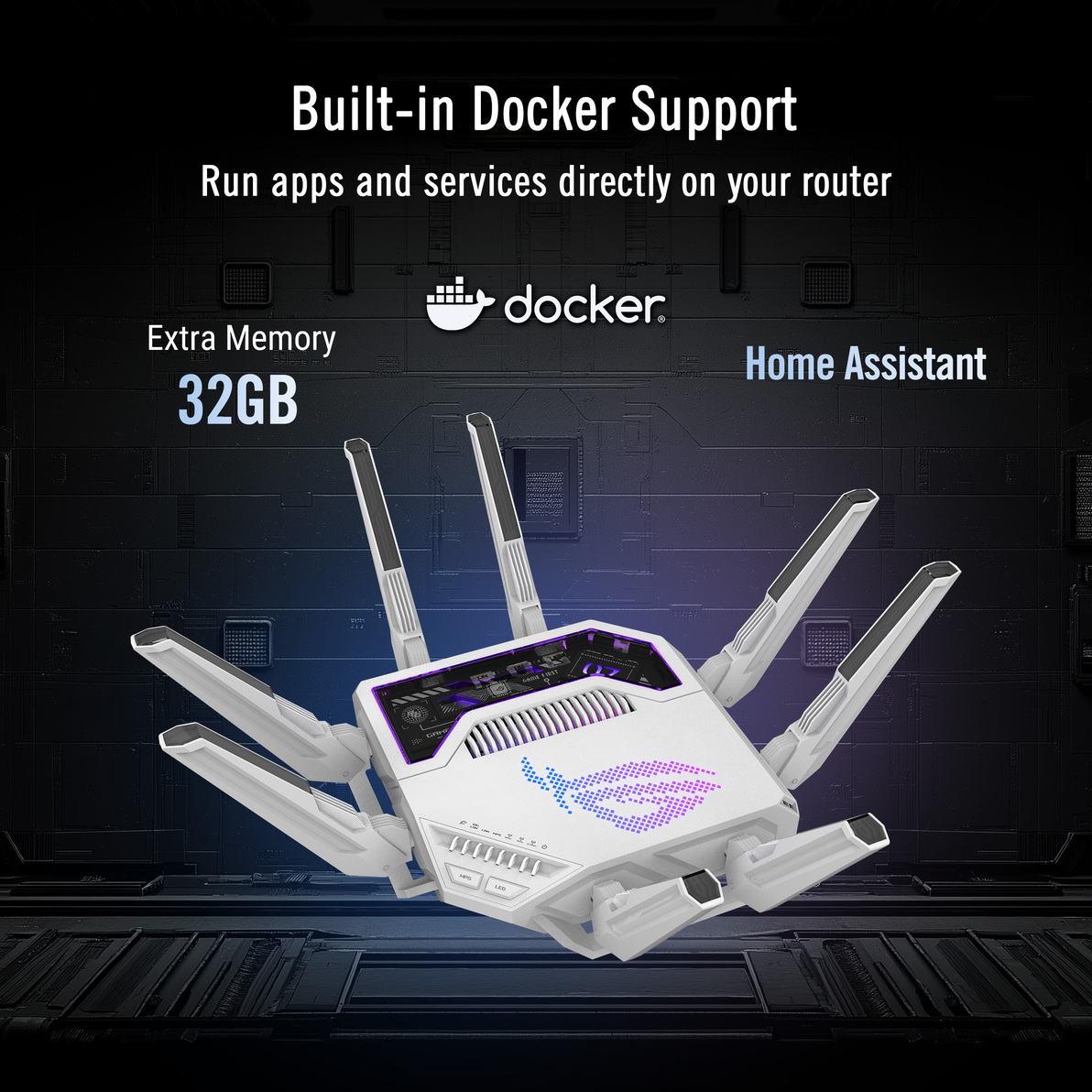 ROG Rapture GT-BE19000AI 三頻 WiFi 7 AI 電競路由器-3