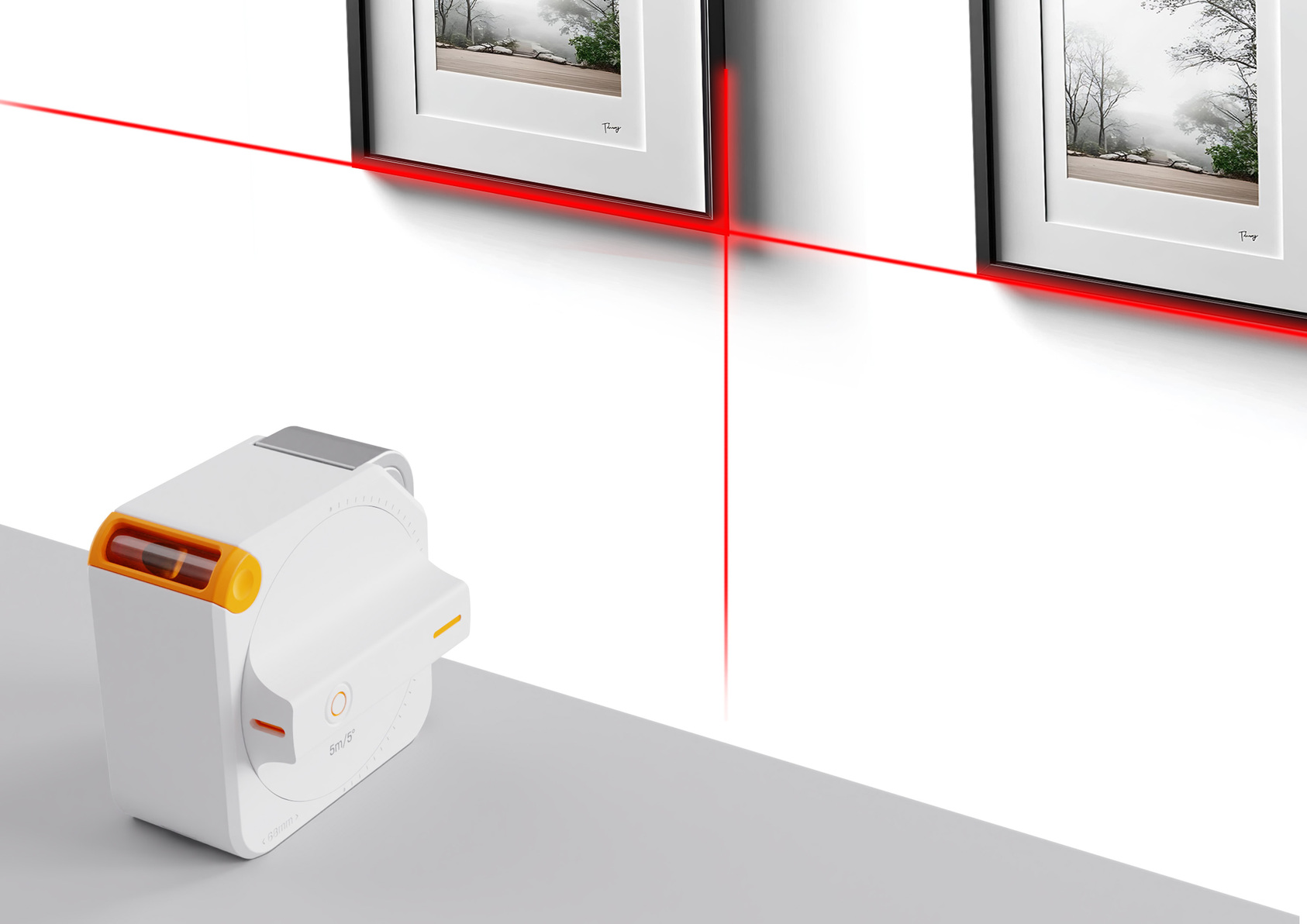 Projecting laser tape measure-4