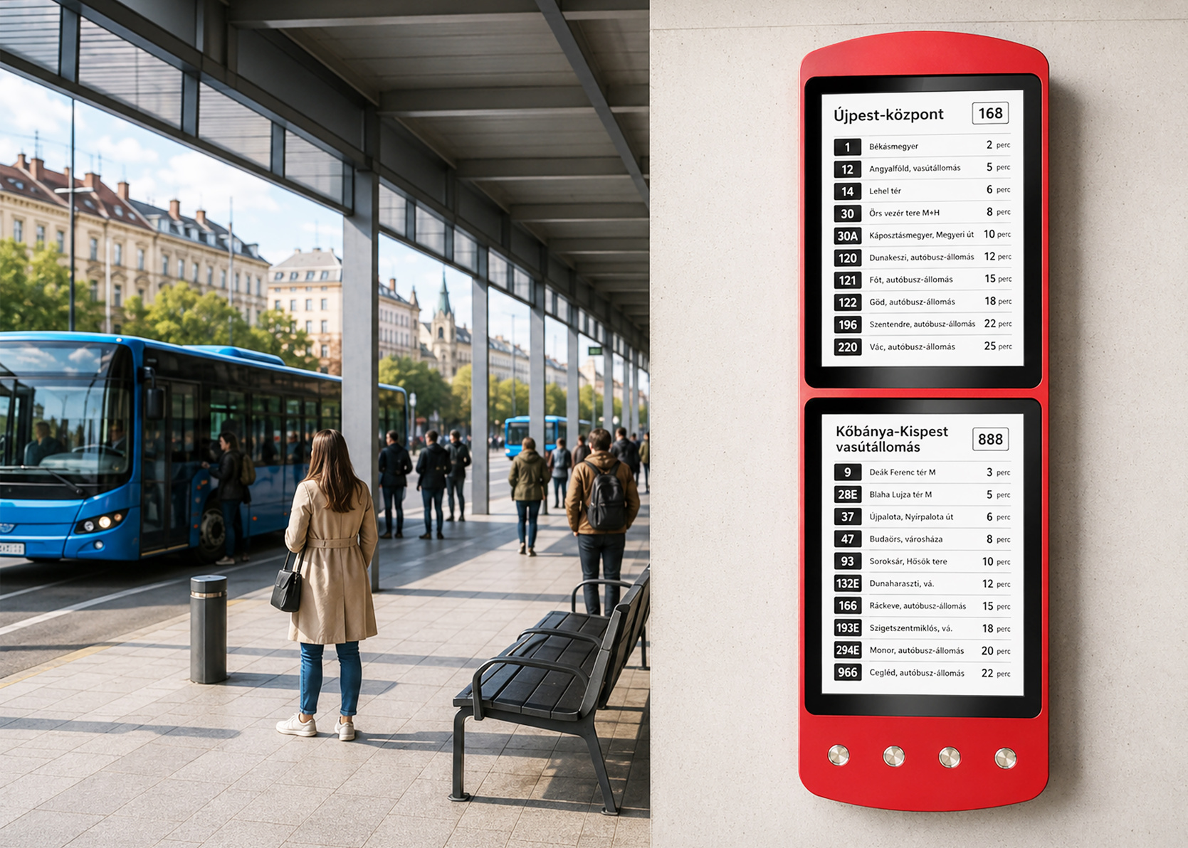 Double 13.3" BUS E-Paper Display Solution-4