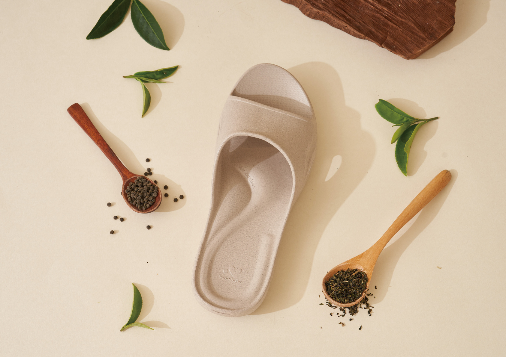 茶葉減塑環保拖鞋-1