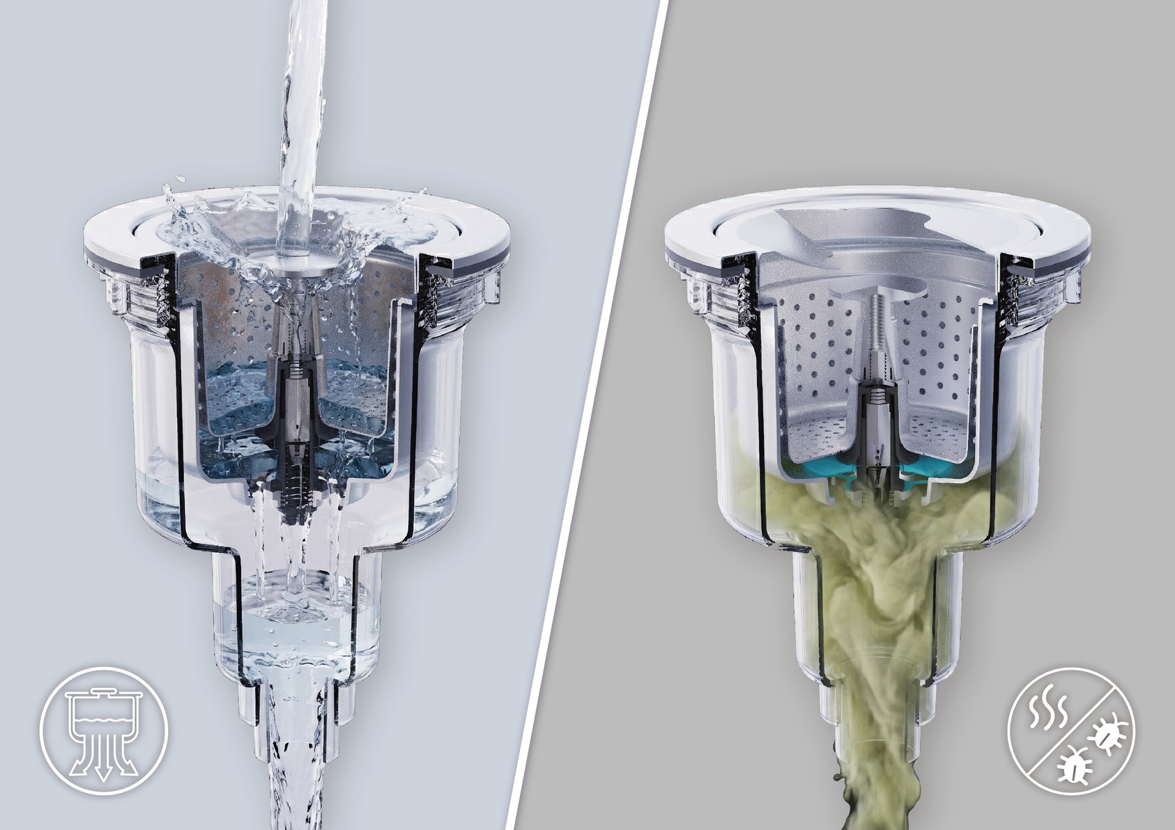 HUROYAMA Kitchen Sink Quick-Drain Filter-3