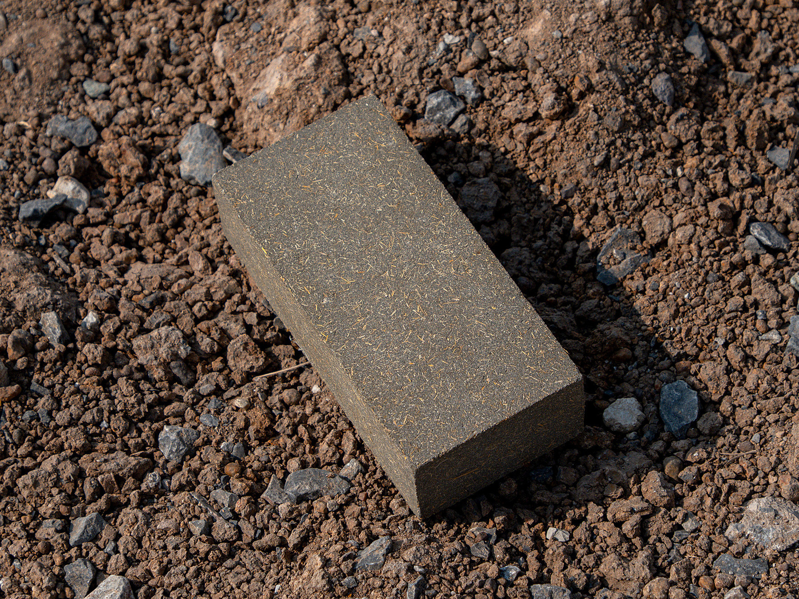 Rice Straw Concrete Blocks -1