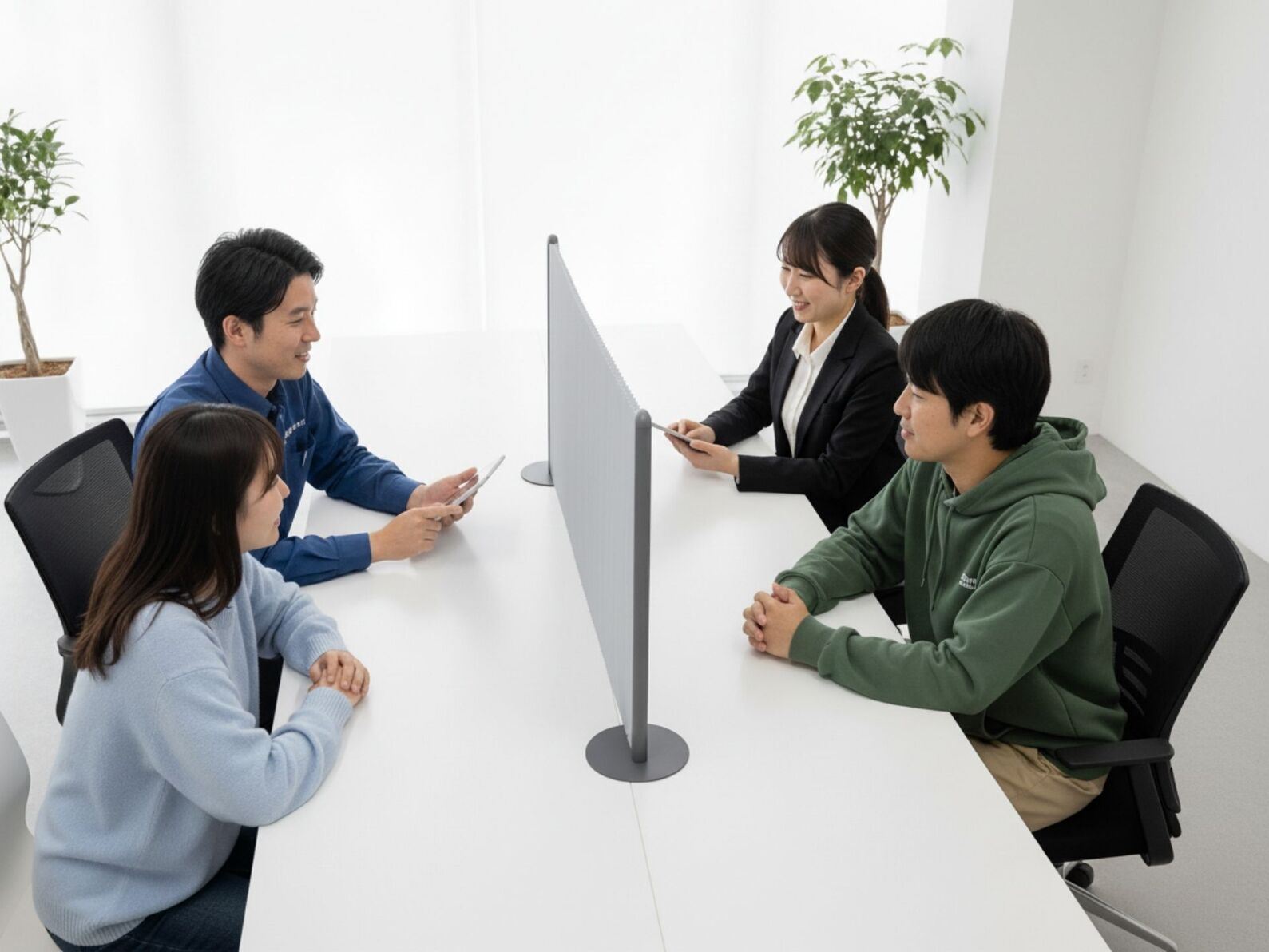 rPET Extendable Desktop Divider-3