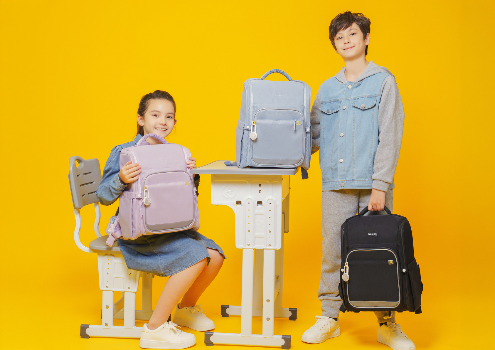 GAKU W Washable Load-Reducing School Backpack-1