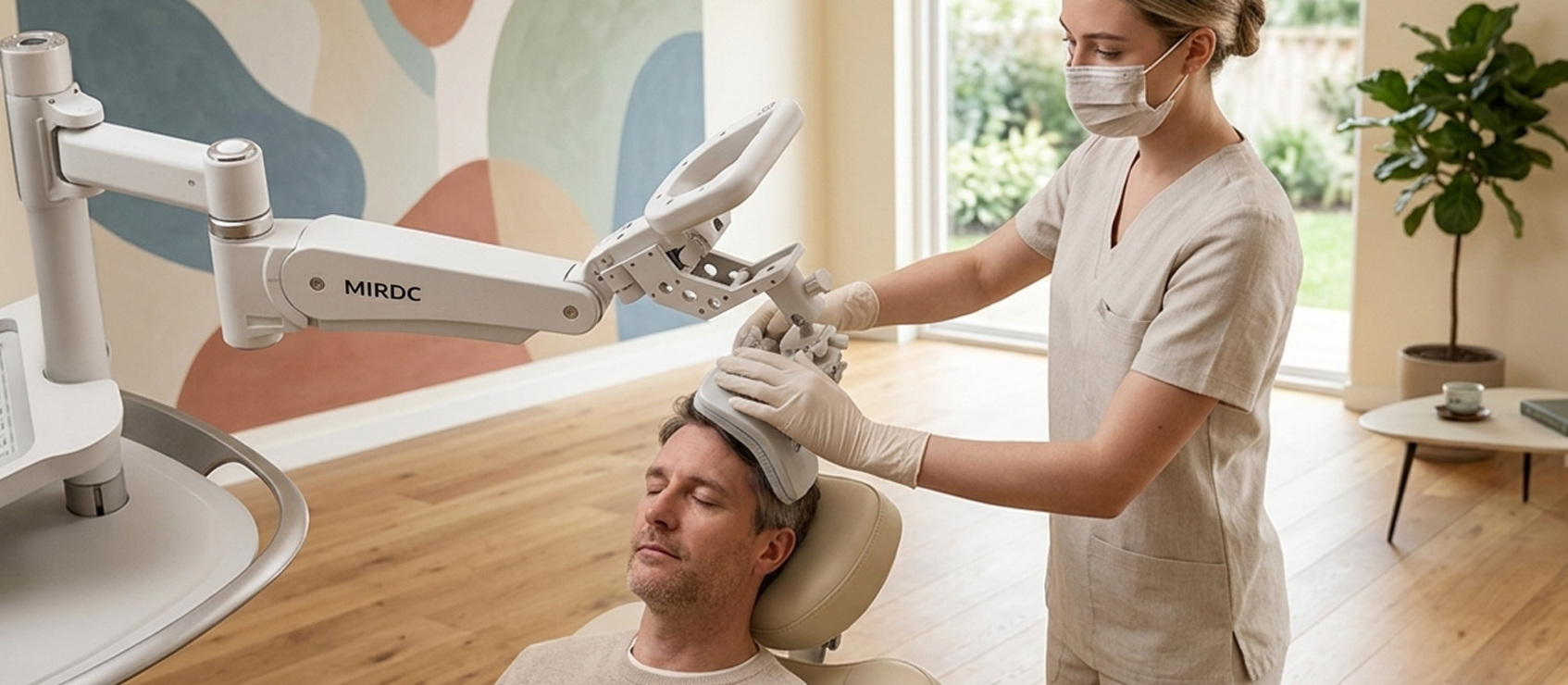 Next generation rTMS repetitive transcranial magnetic stimulation system-4