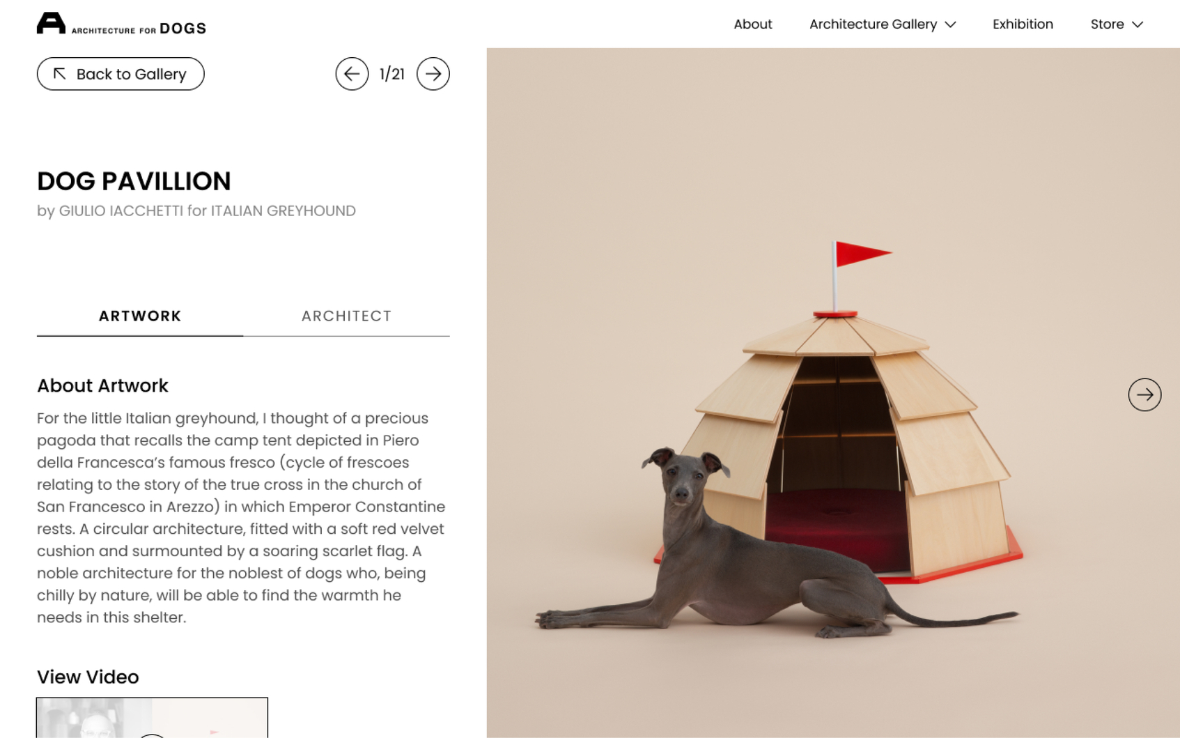 Architecture For Dog-3