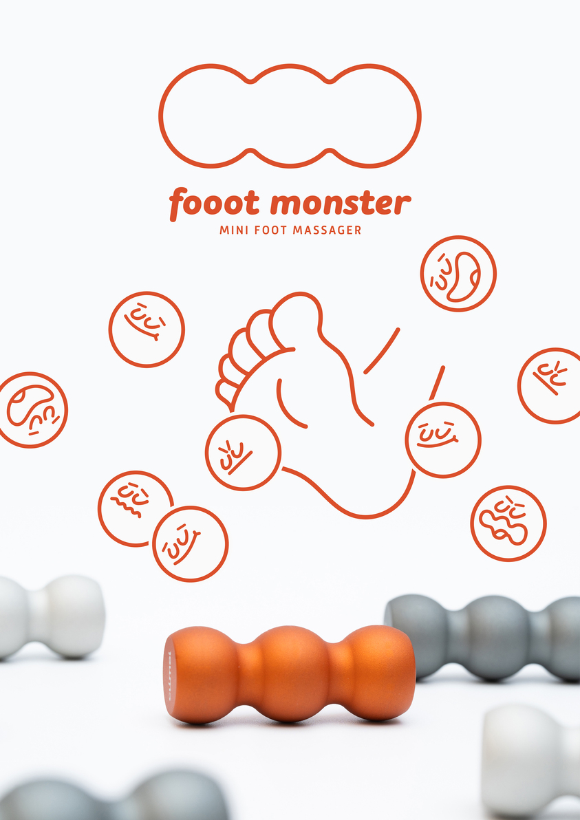 踩踩獸 Fooot Monster｜迷你足底滾壓球-1