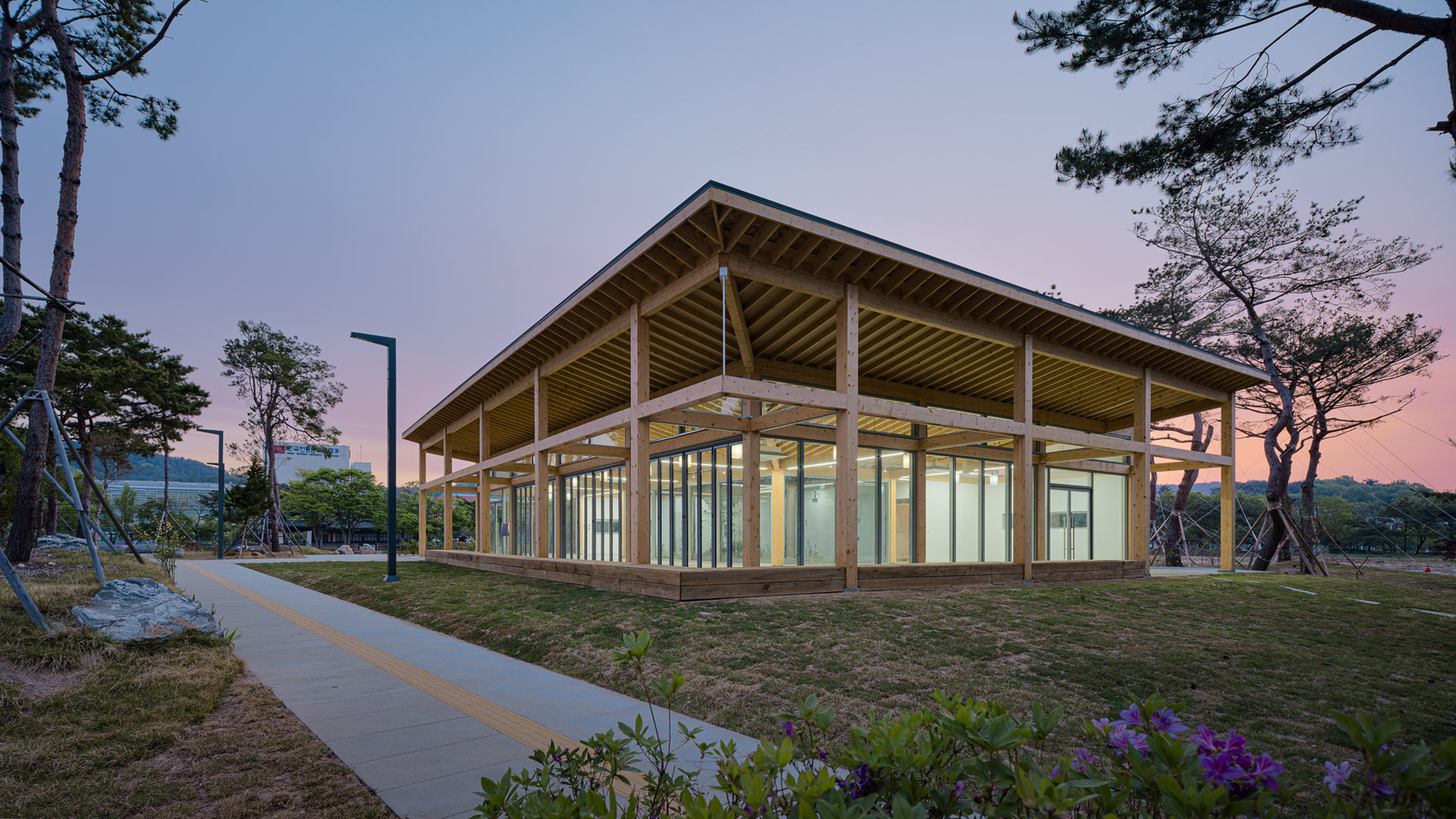 Timber Pavilion for Students-1