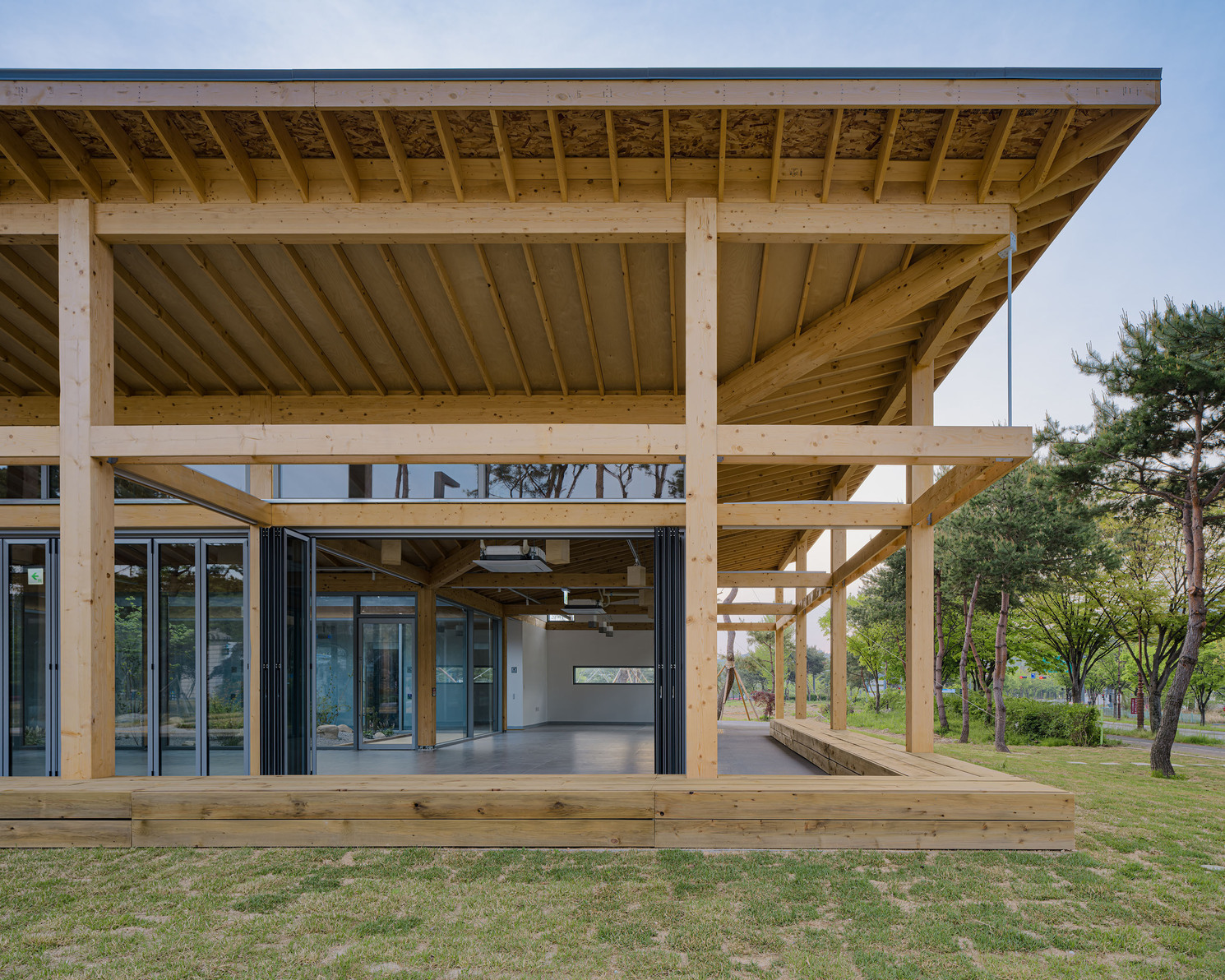 Timber Pavilion for Students-2