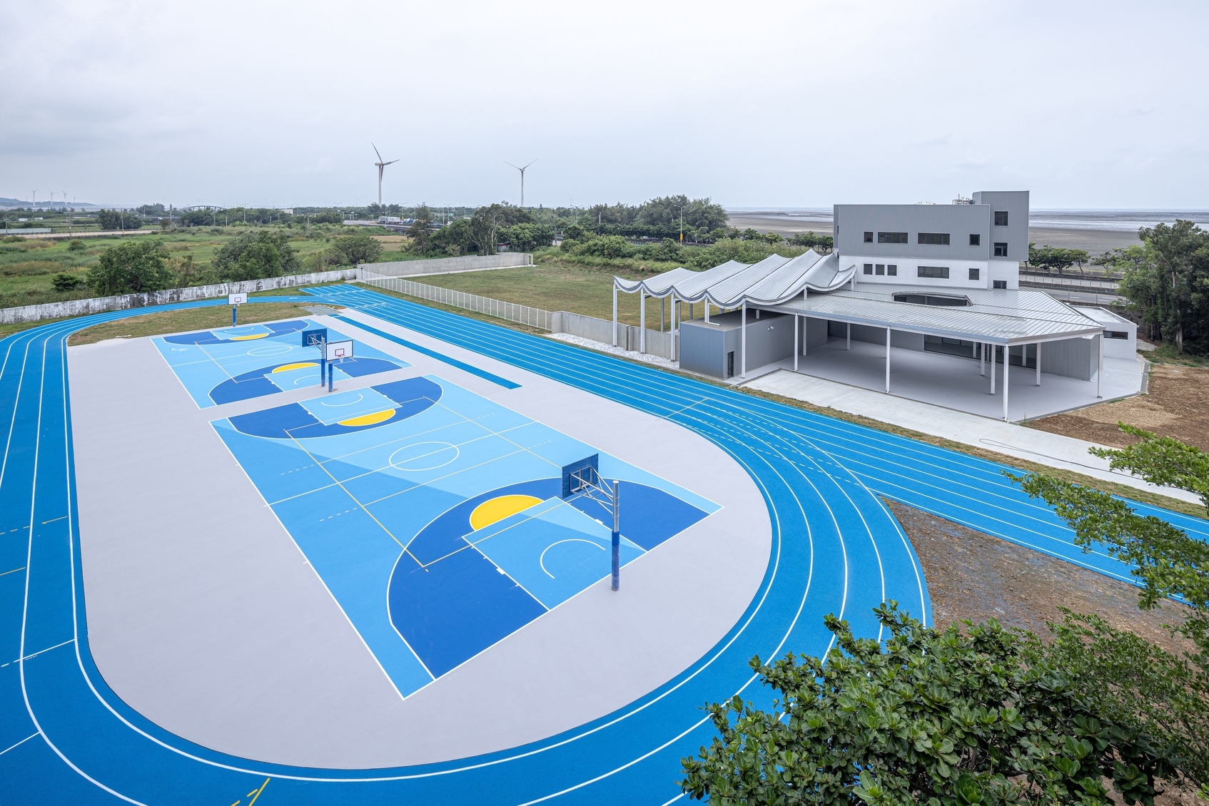 Hsinchu Municipal FuLi Junior High School Archery Venue and Sports Field-3