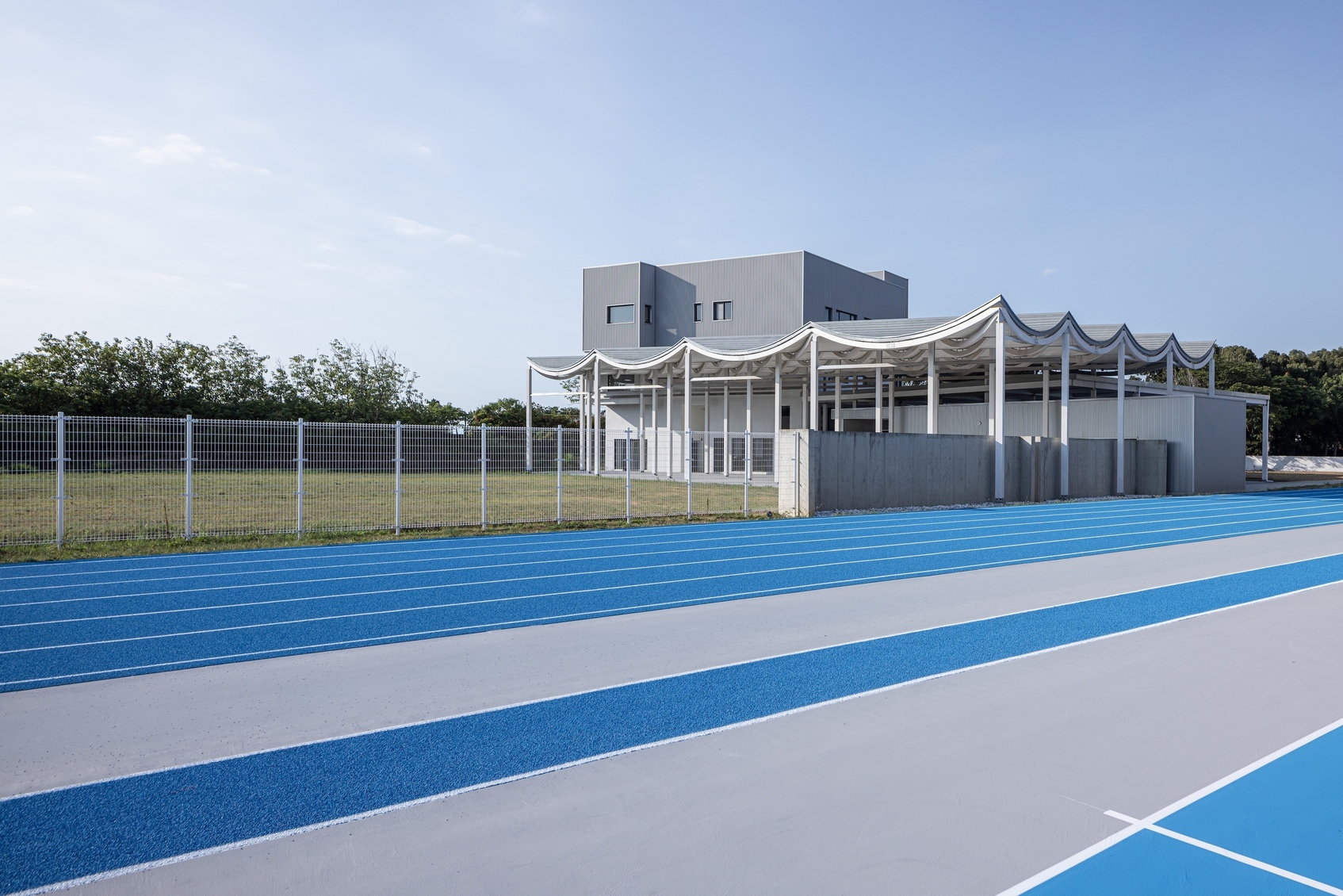 Hsinchu Municipal FuLi Junior High School Archery Venue and Sports Field-5