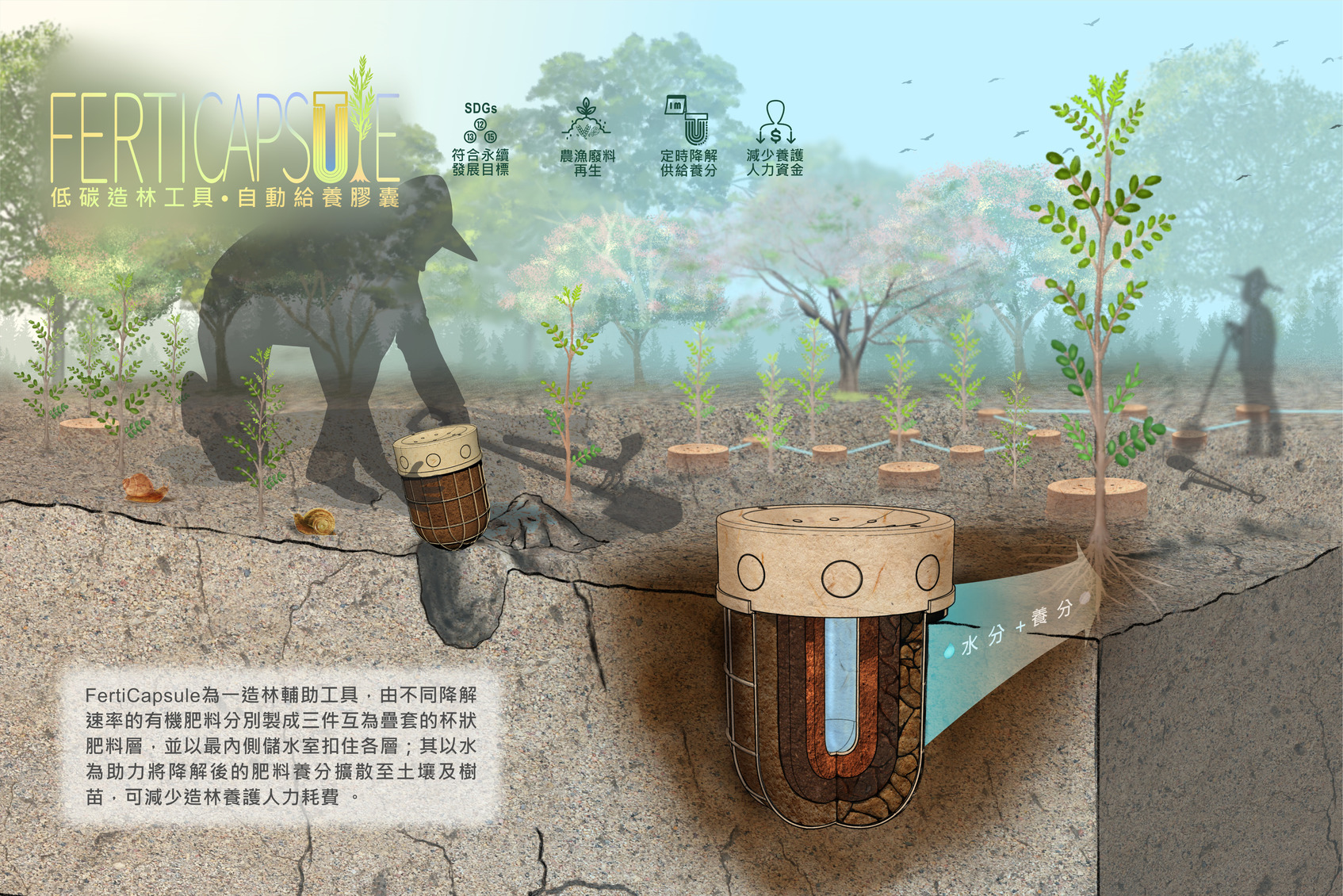 FertiCapsule造林自動給養膠囊-1