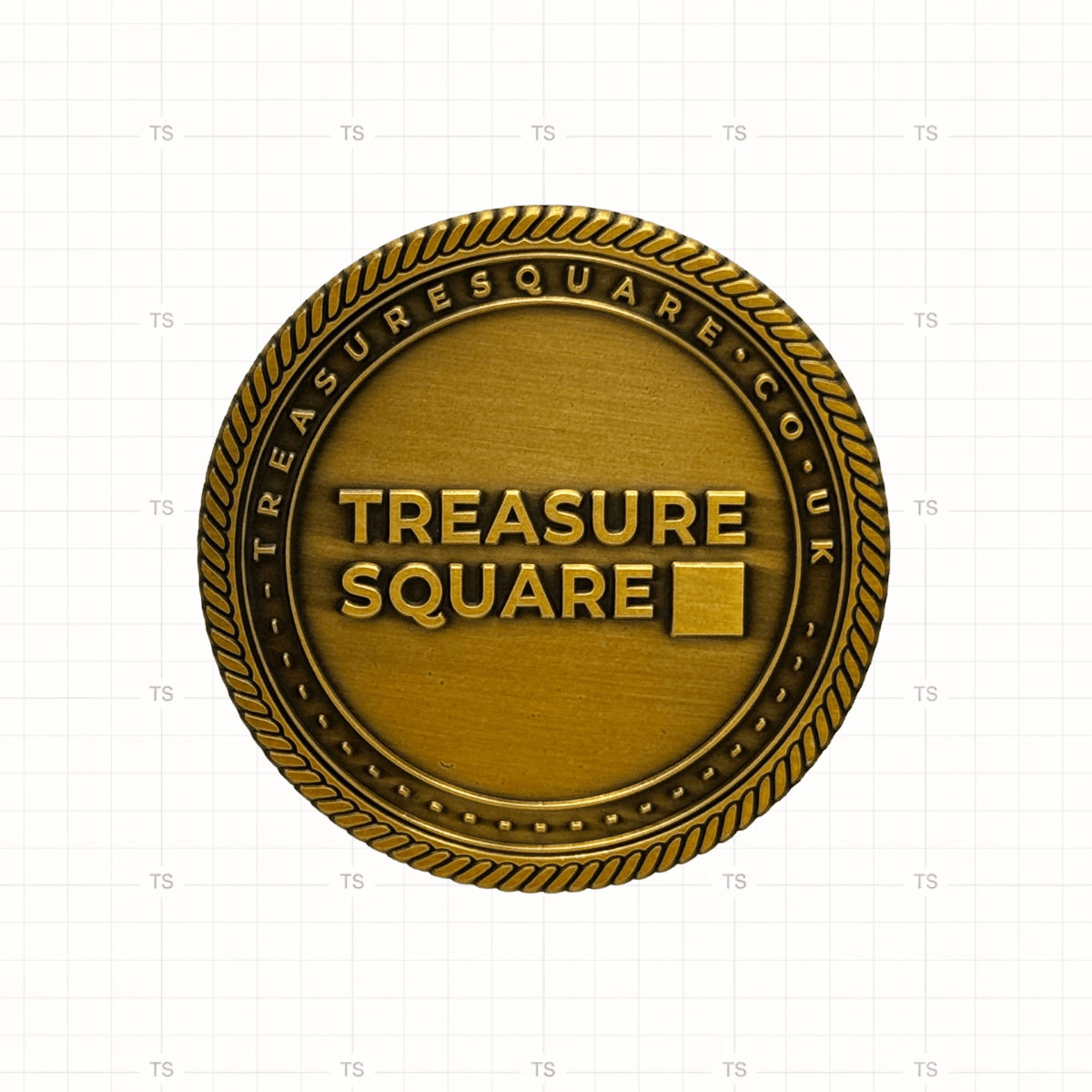 Treasure Square Coin