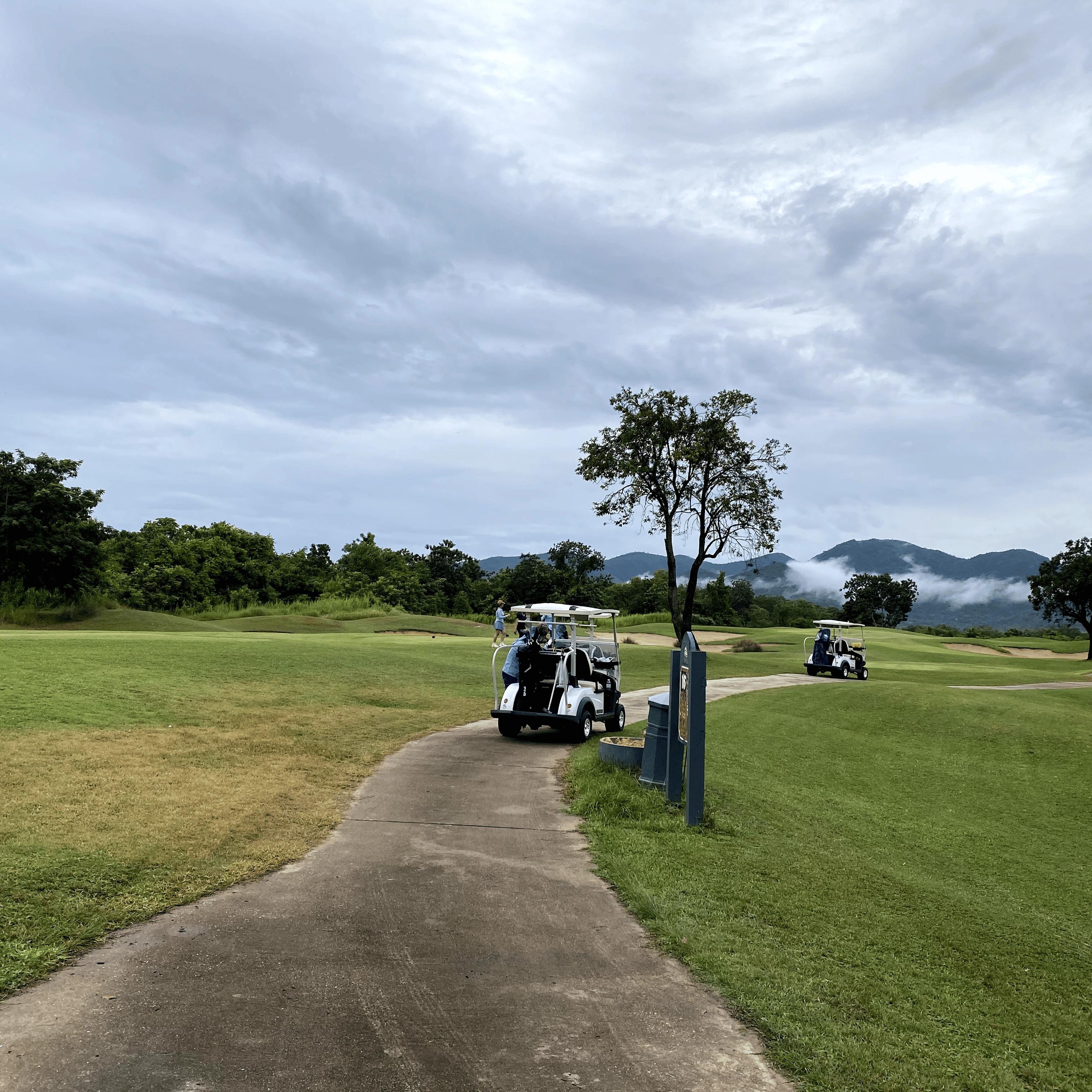 nawarit longkhum golf review photo at Lake View Resort & Golf Club, Thailand