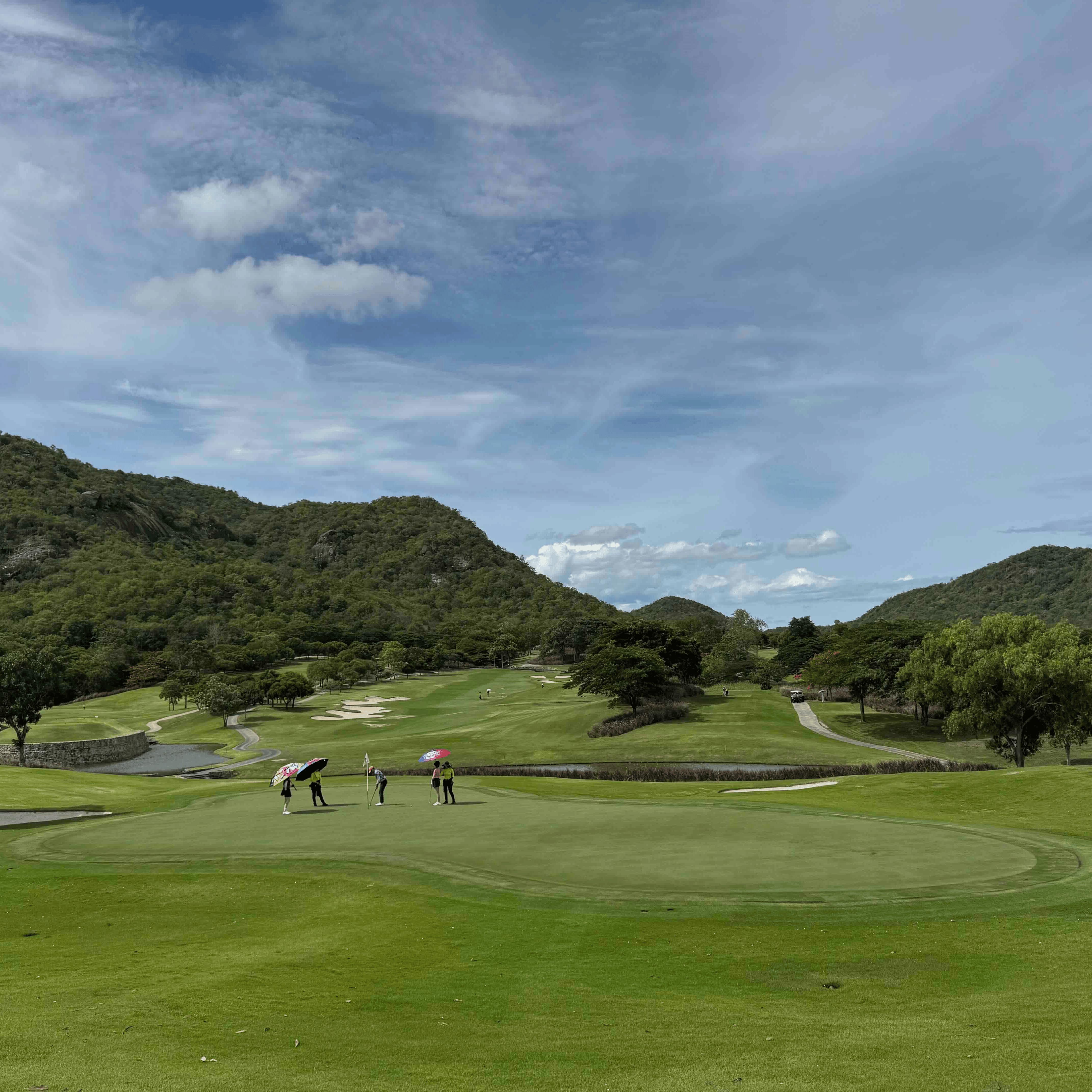 Thera Siricharoen   golf review photo at Black Mountain Golf Club, Thailand