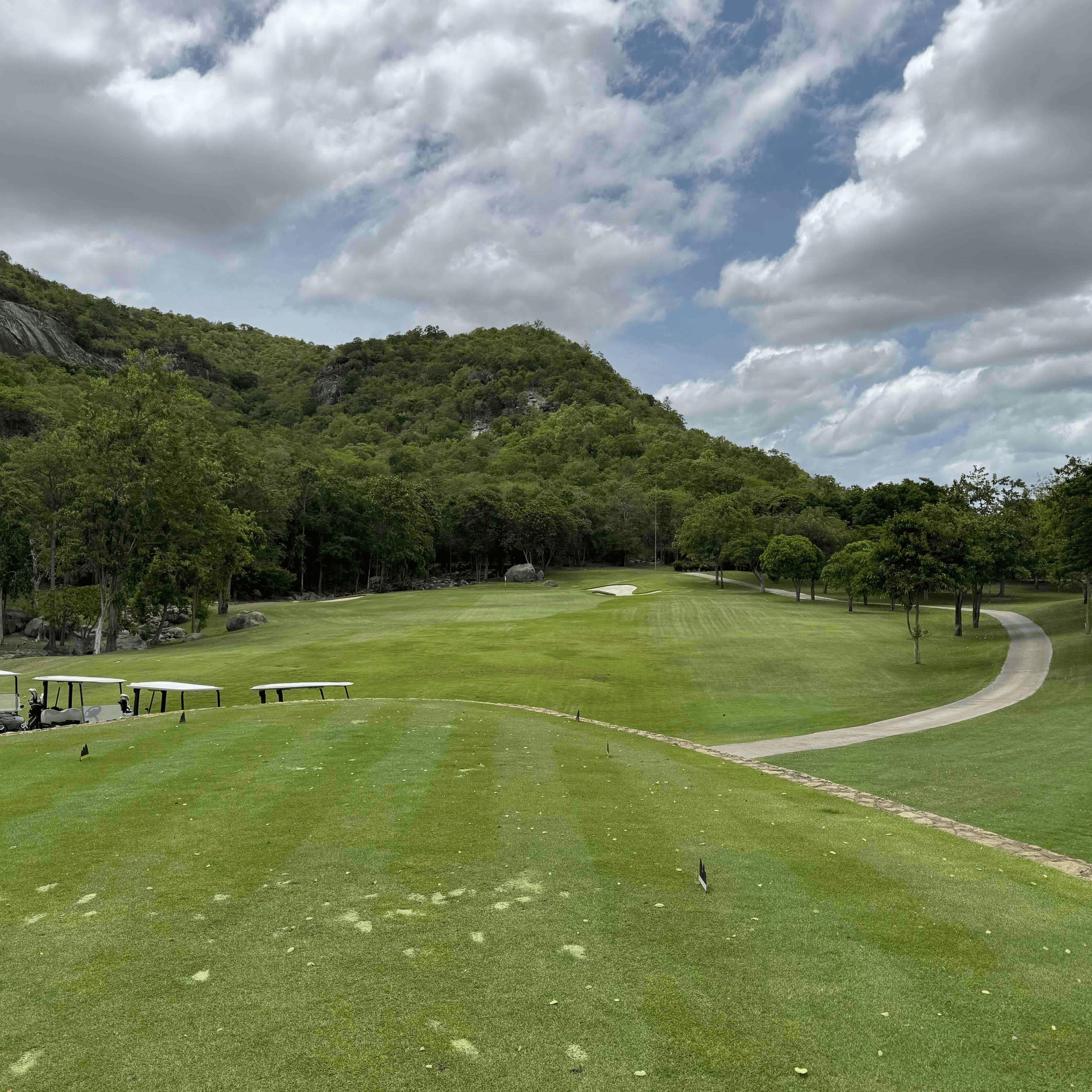 Thera Siricharoen   golf review photo at Black Mountain Golf Club, Thailand