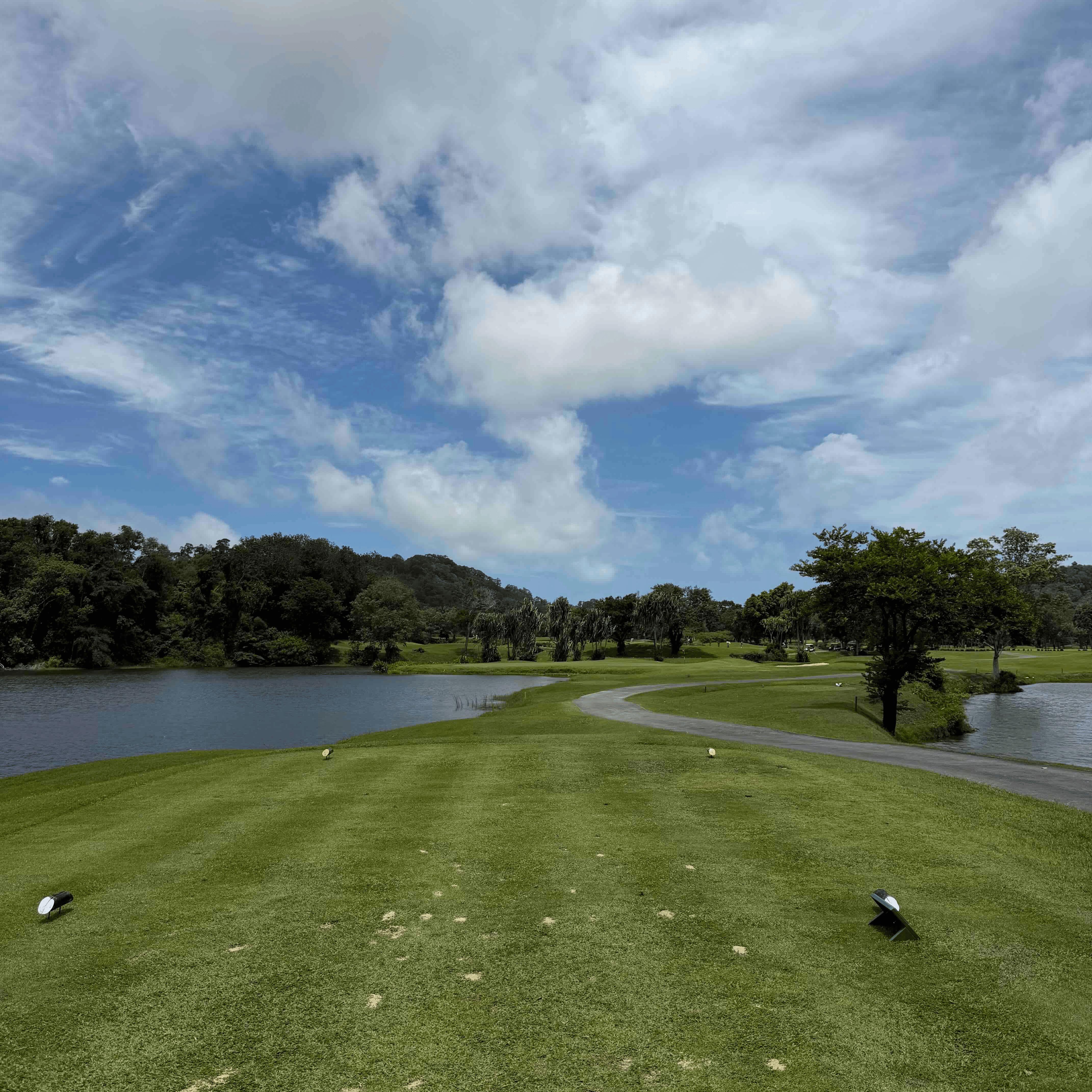 Thera Siricharoen   golf review photo at Blue Canyon Country Club (Lake Course), Thailand