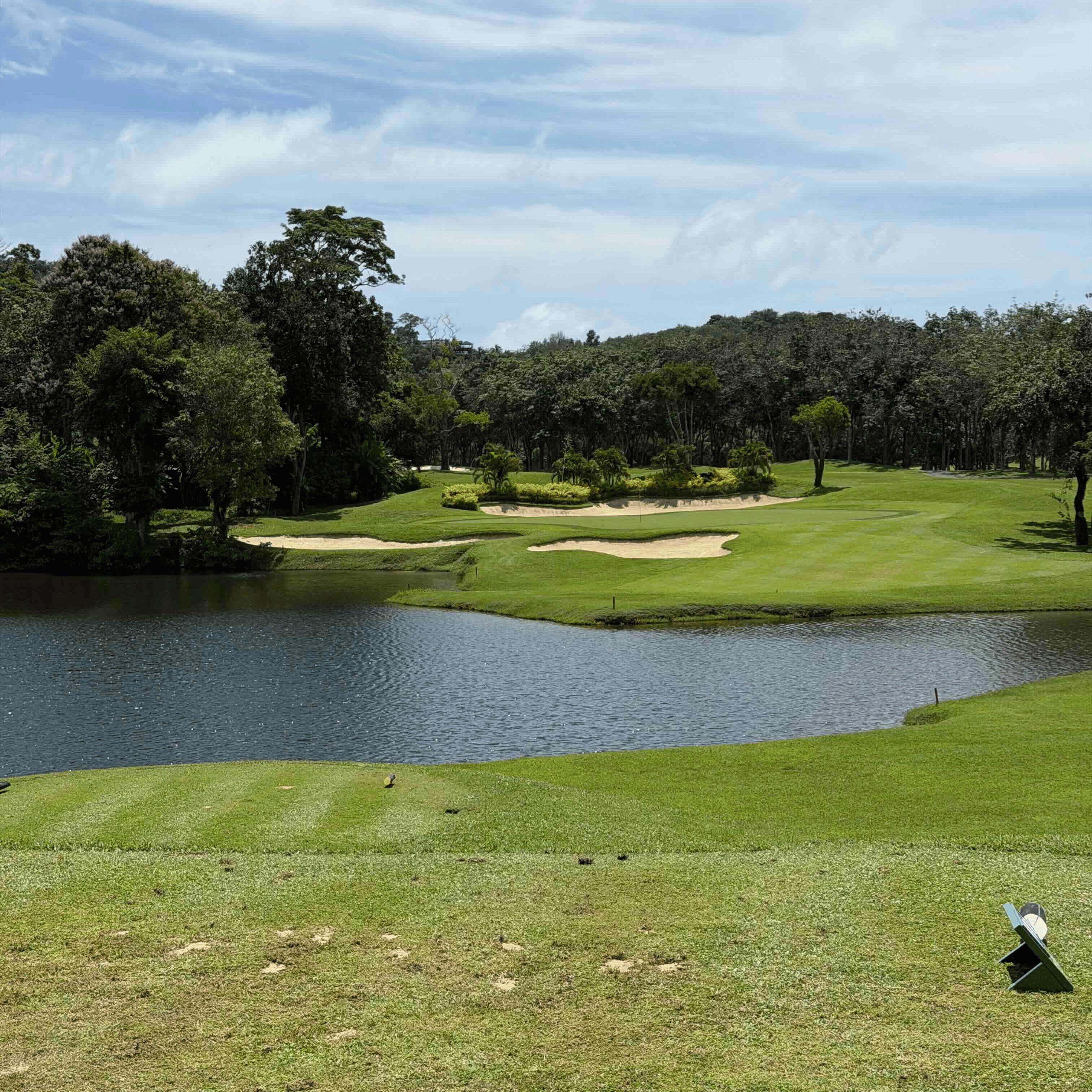 Thera Siricharoen   golf review photo at Blue Canyon Country Club (Lake Course), Thailand