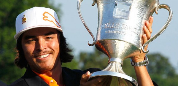 Rickie Fowler won the Wells Fargo Championship in May 2012. 