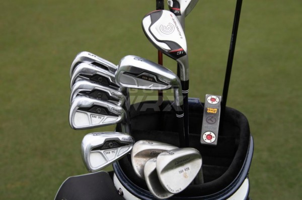 David Toms' 588 TC irons, shot at the 2013 Tampa Bay Championship.